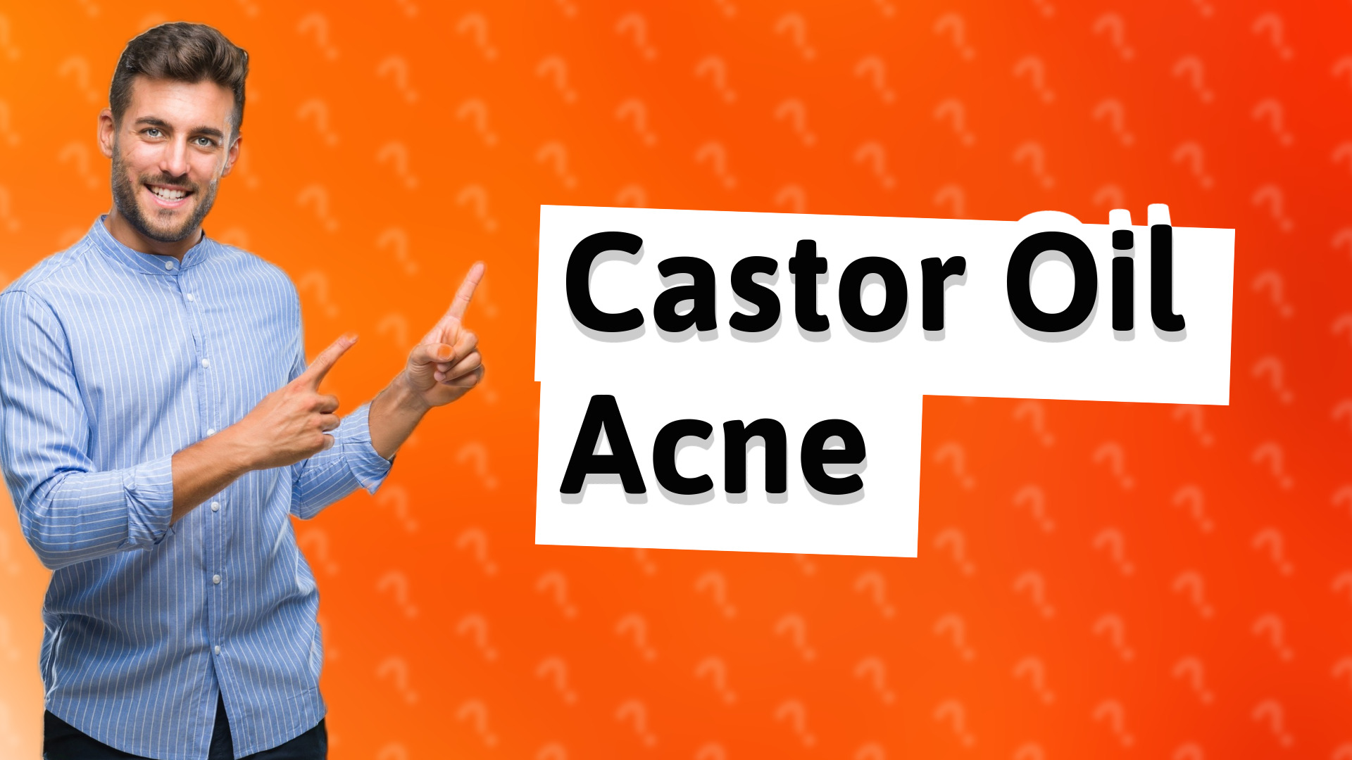 Castor Oil Acne