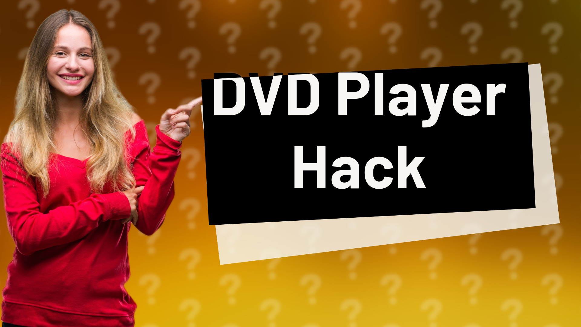 DVD Player Hack