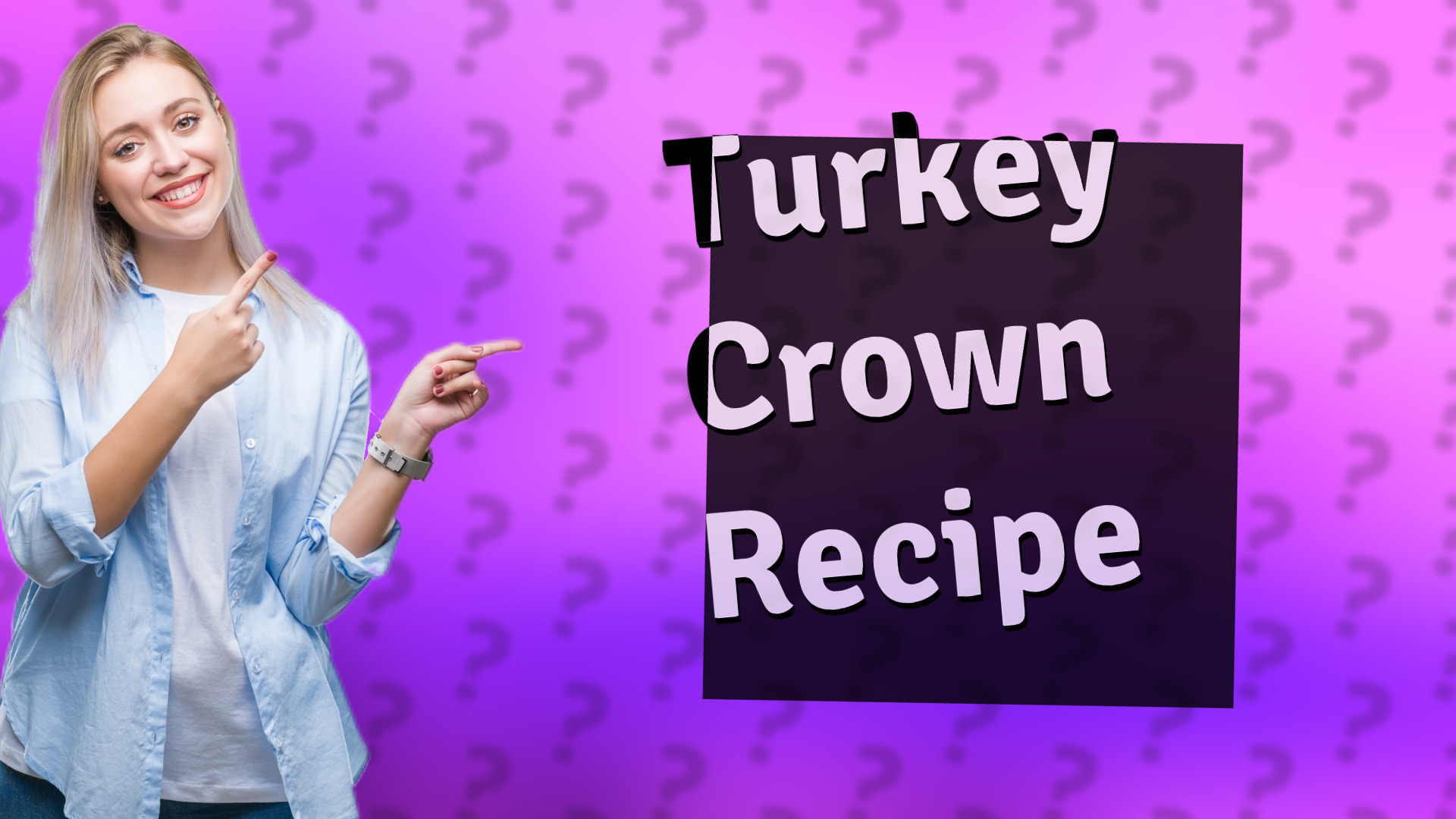Turkey Crown Recipe