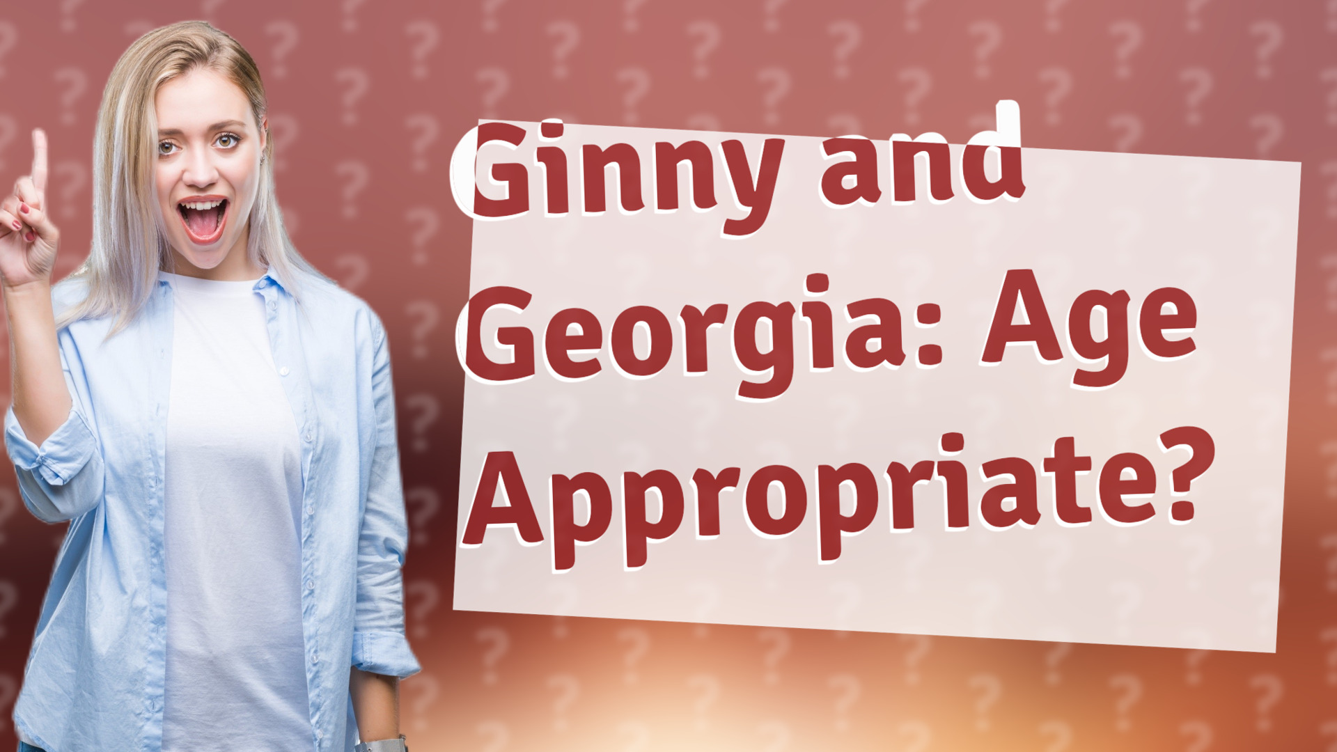 Ginny and Georgia: Age Appropriate?