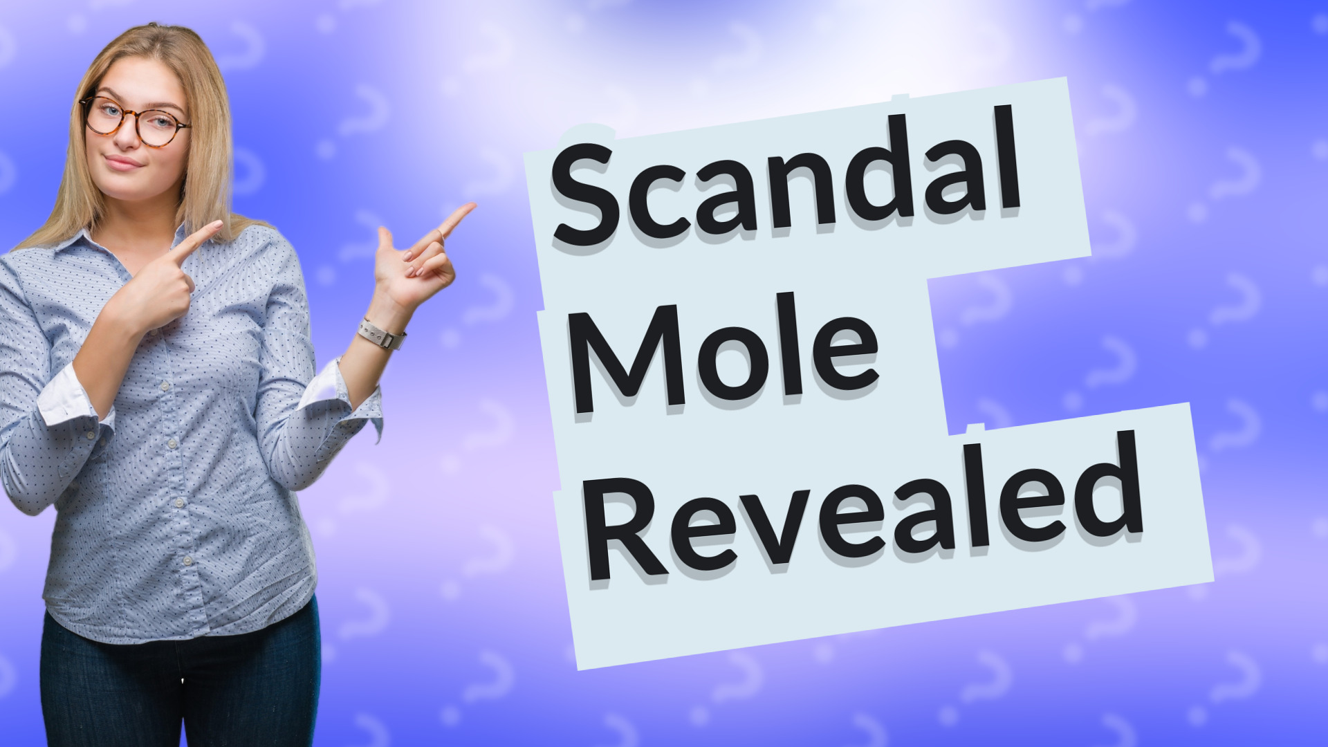 Scandal Mole Revealed