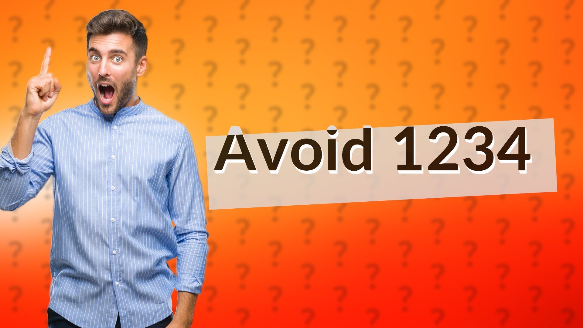 Avoid 1234