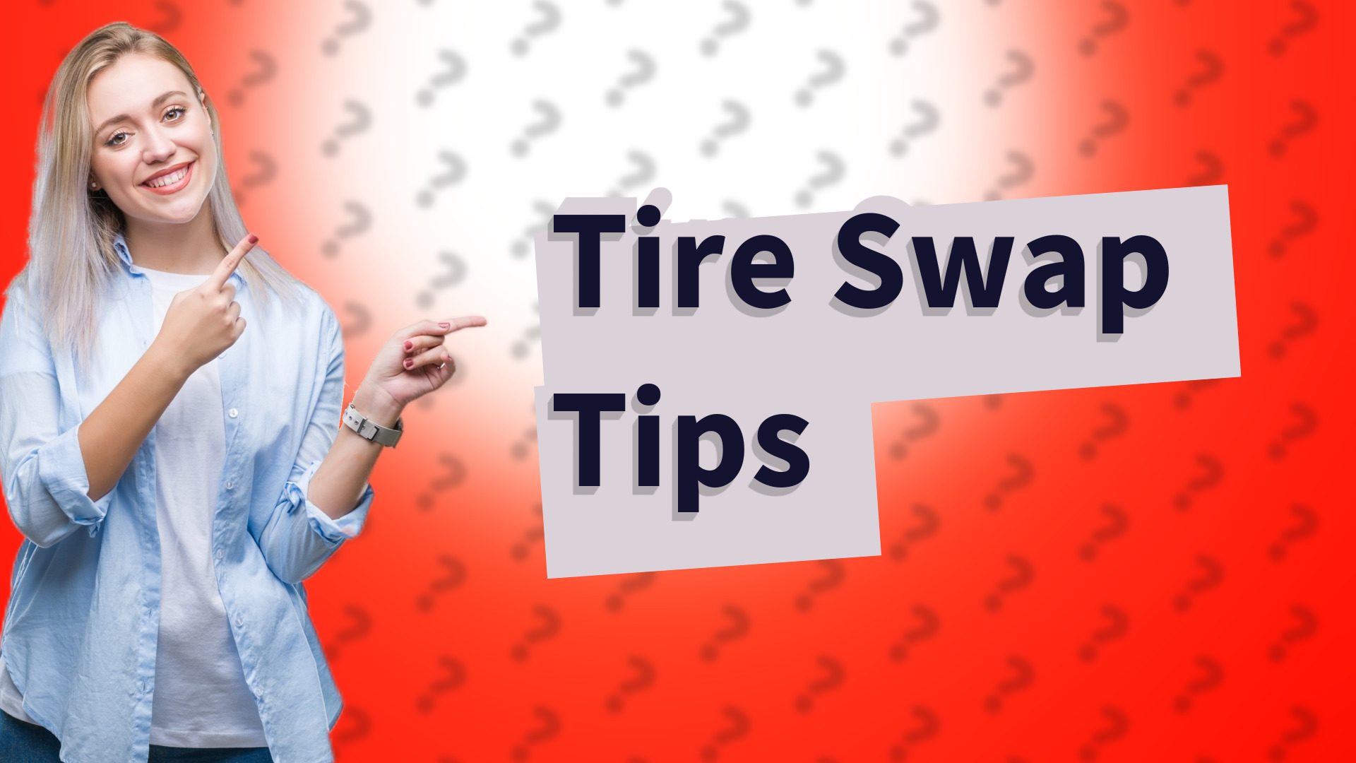 Tire Swap Tips