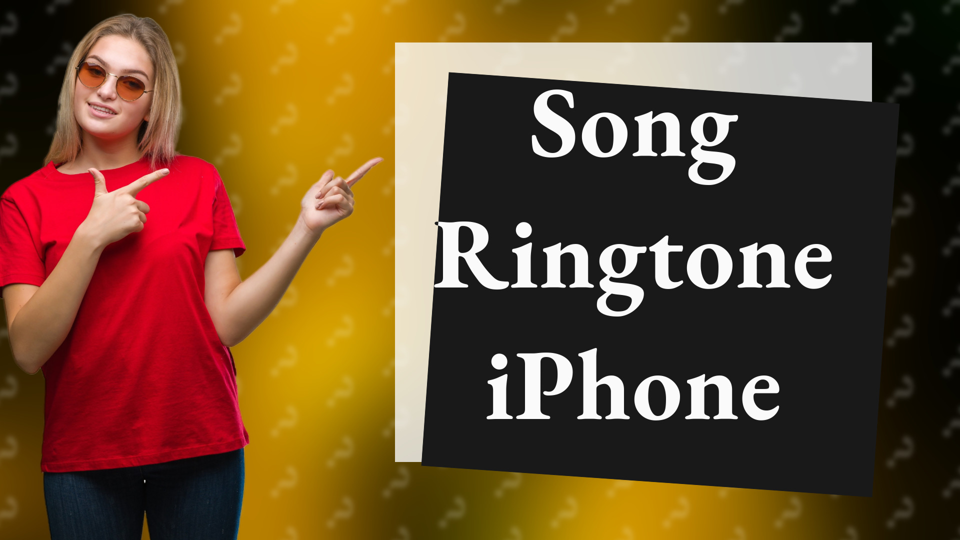 Song Ringtone iPhone