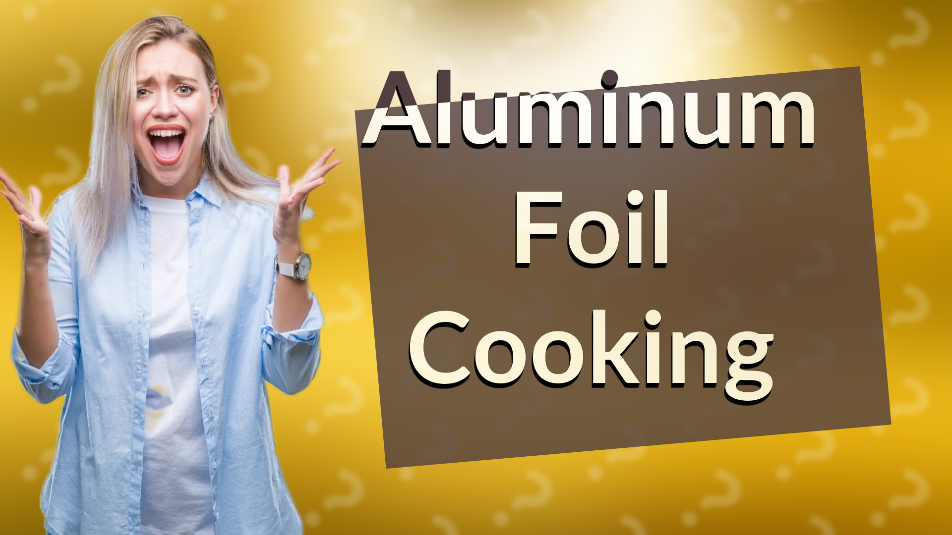 Aluminum Foil Cooking