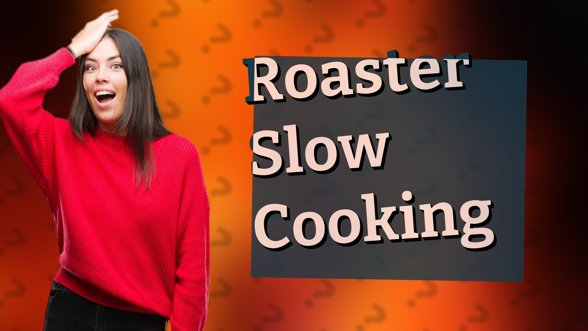 Roaster Slow Cooking