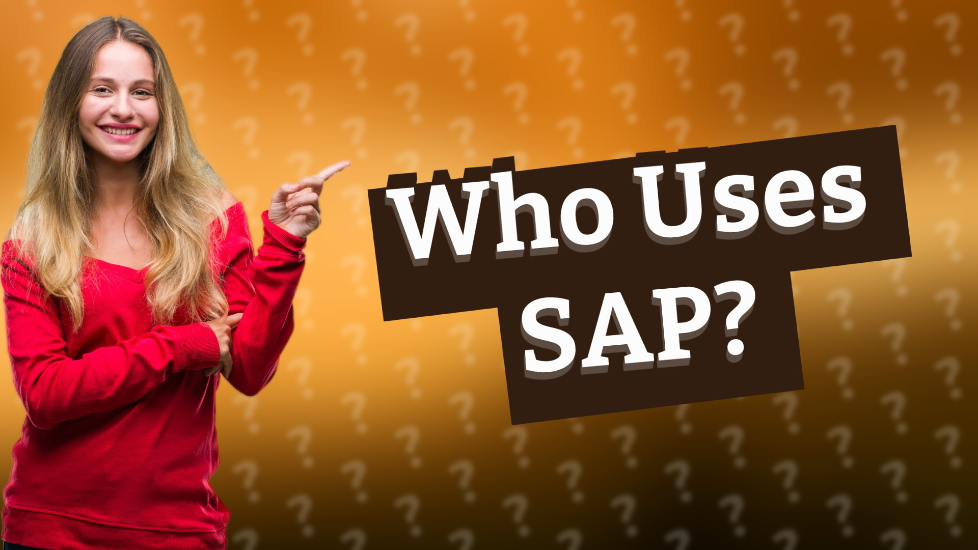 Who Uses SAP?