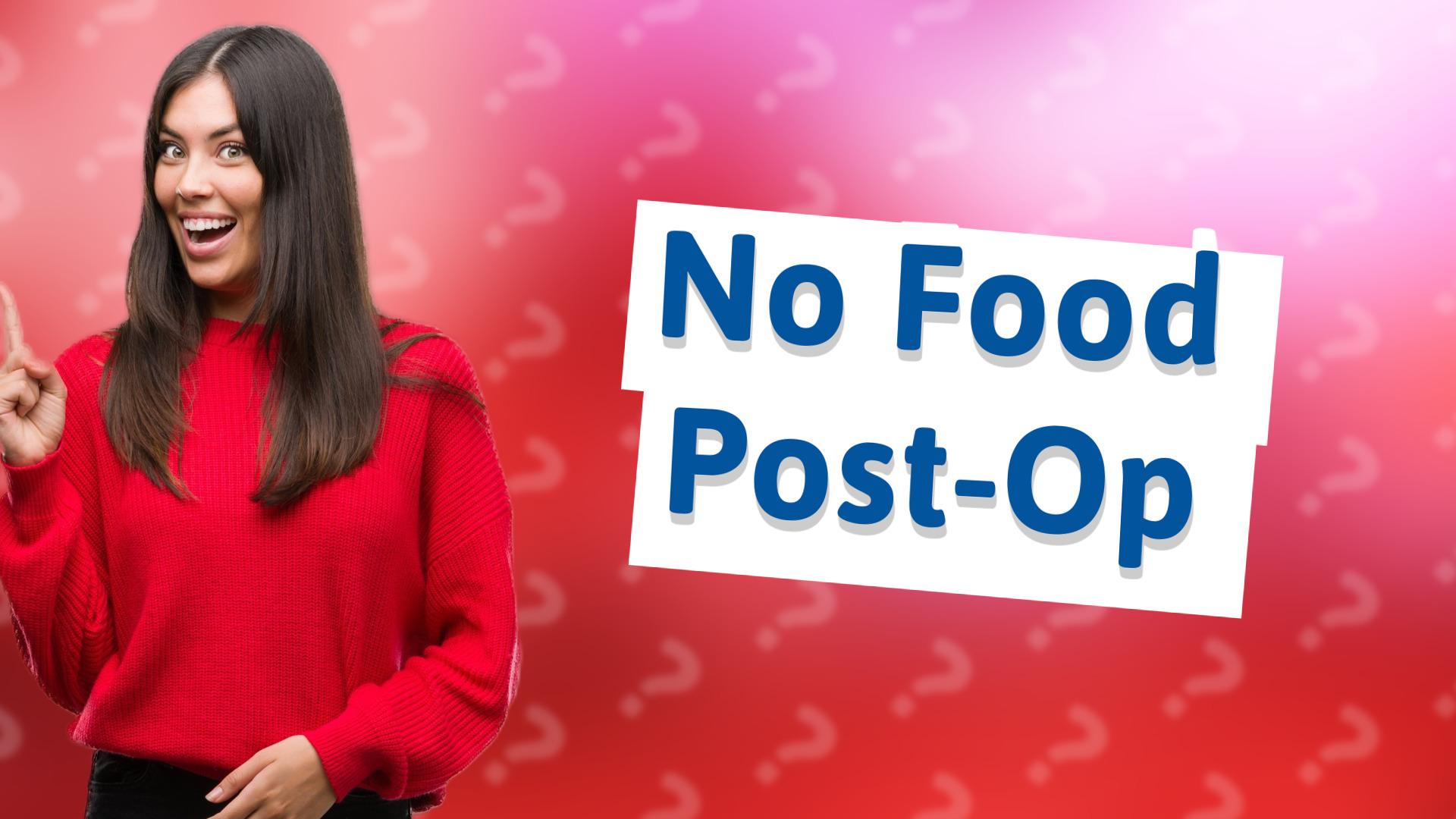 No Food Post-Op