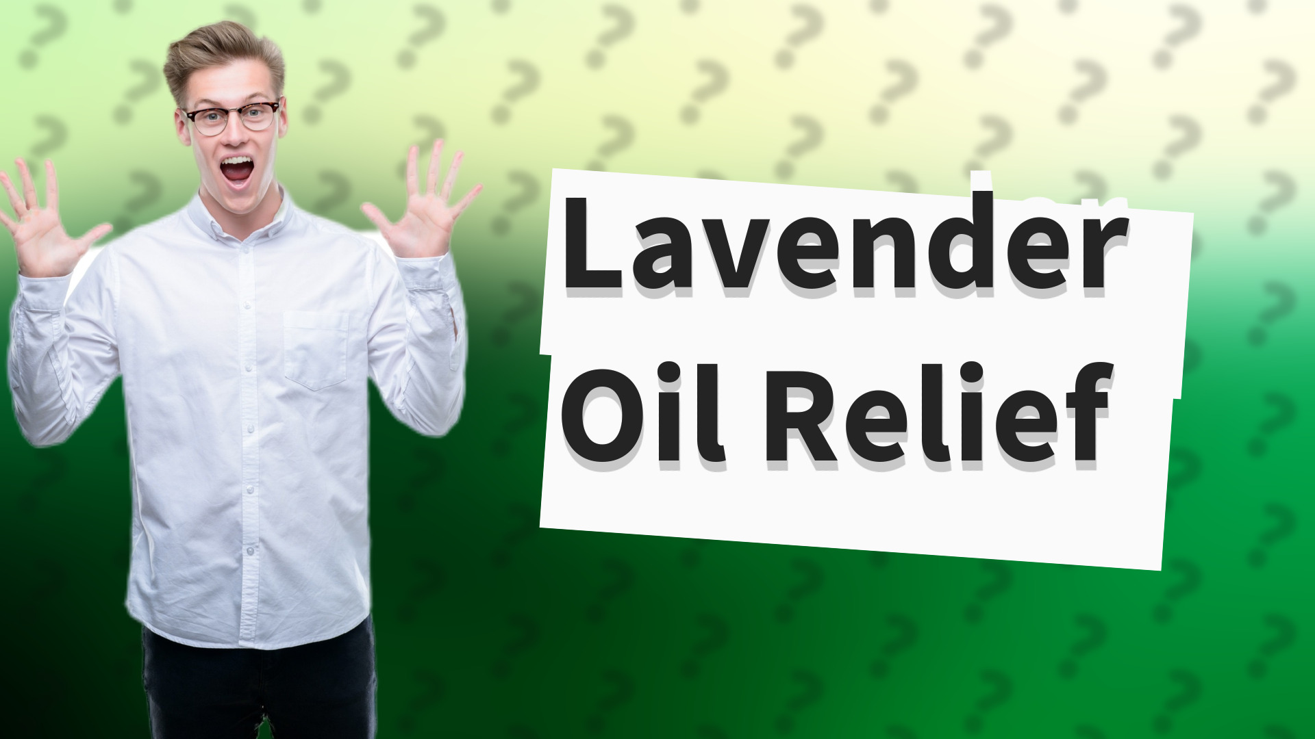 Lavender Oil Relief