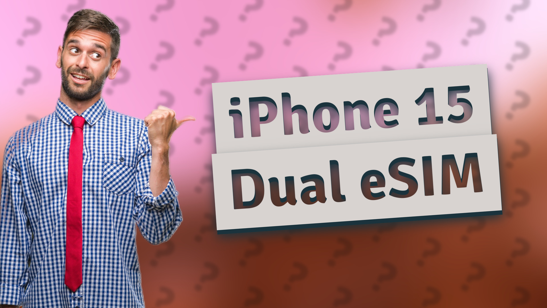 iPhone 15 Dual eSIM