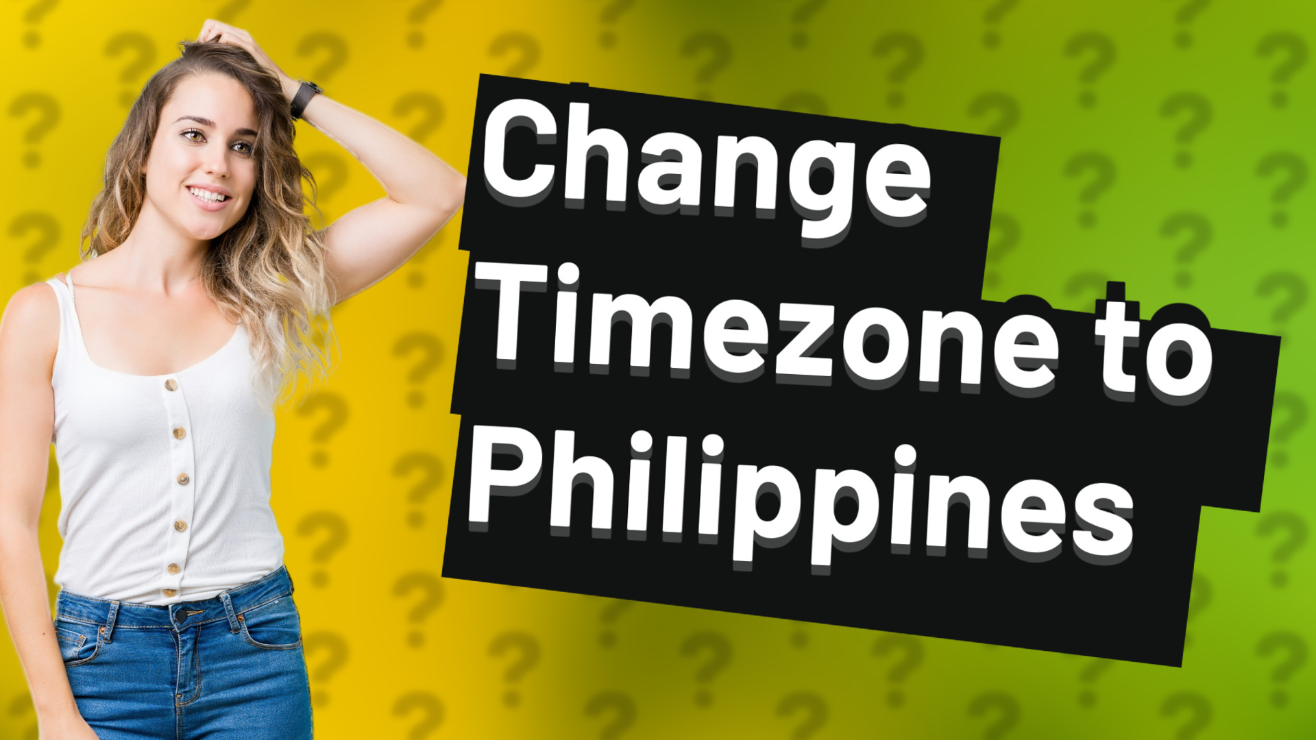 Change Timezone to Philippines