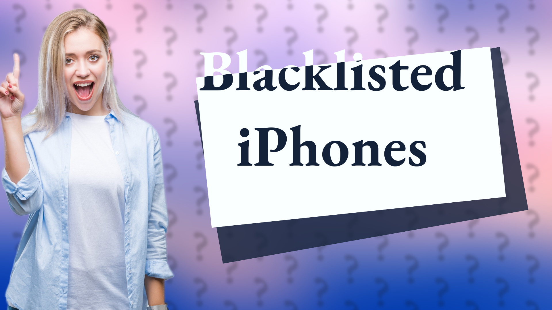 Blacklisted iPhones