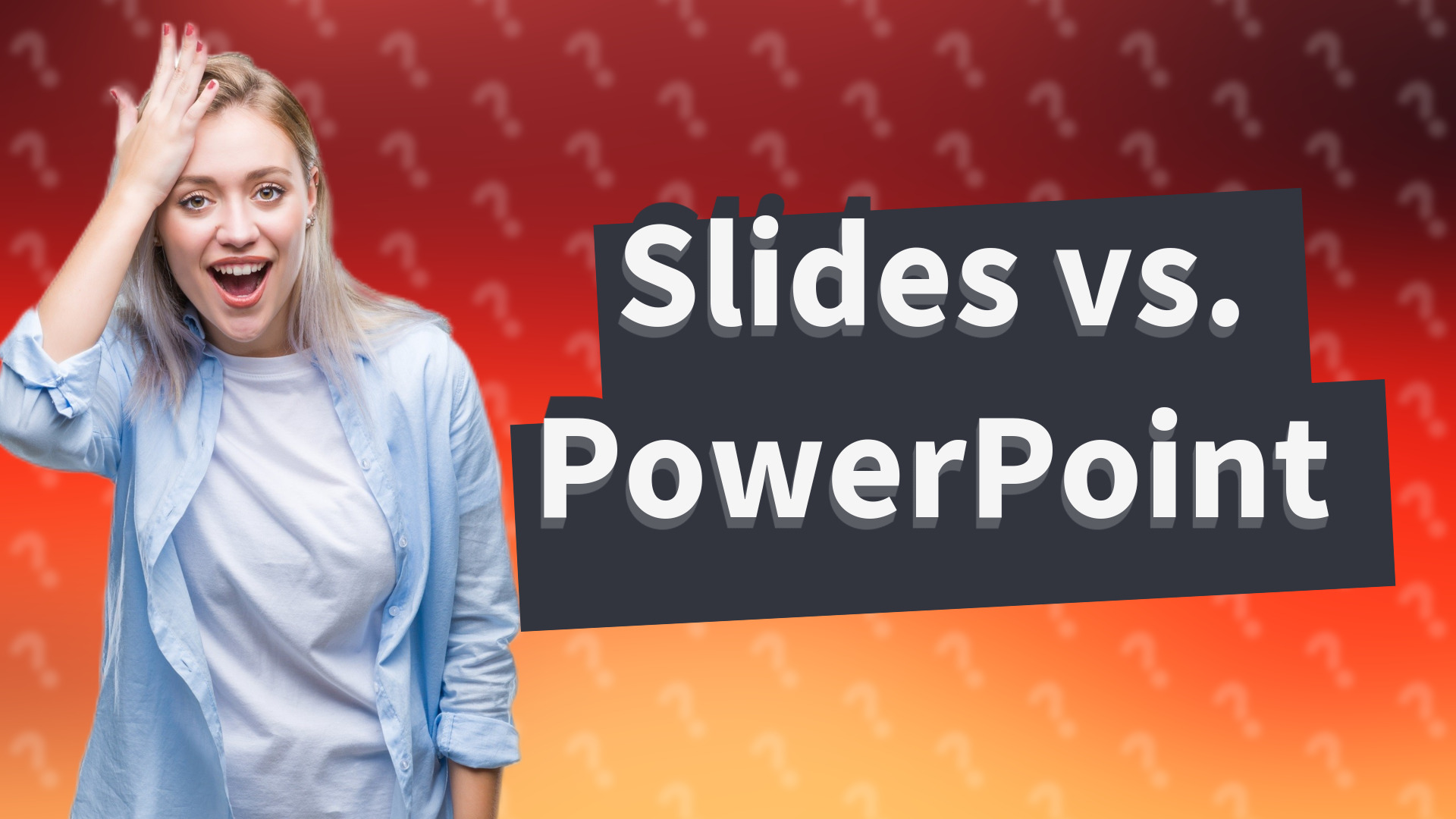 Slides vs. PowerPoint