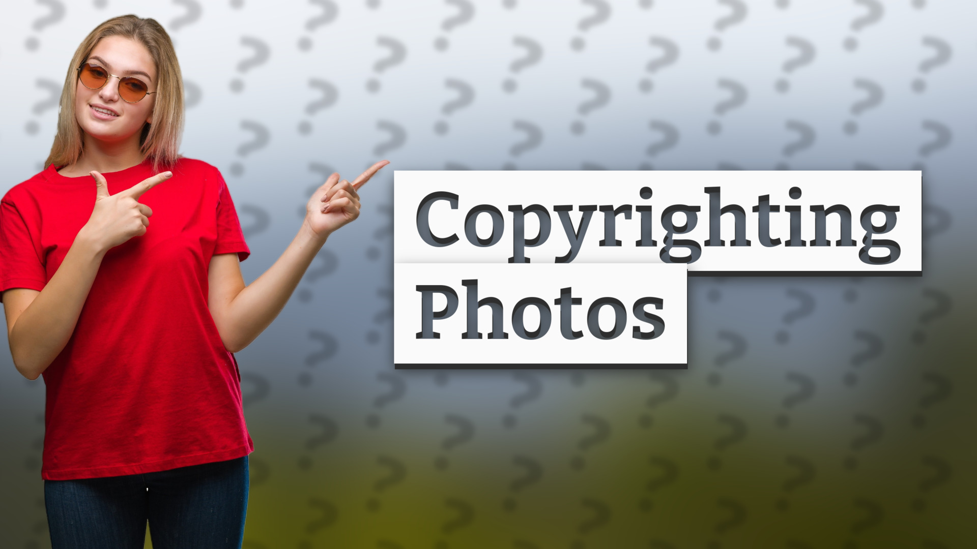 Copyrighting Photos