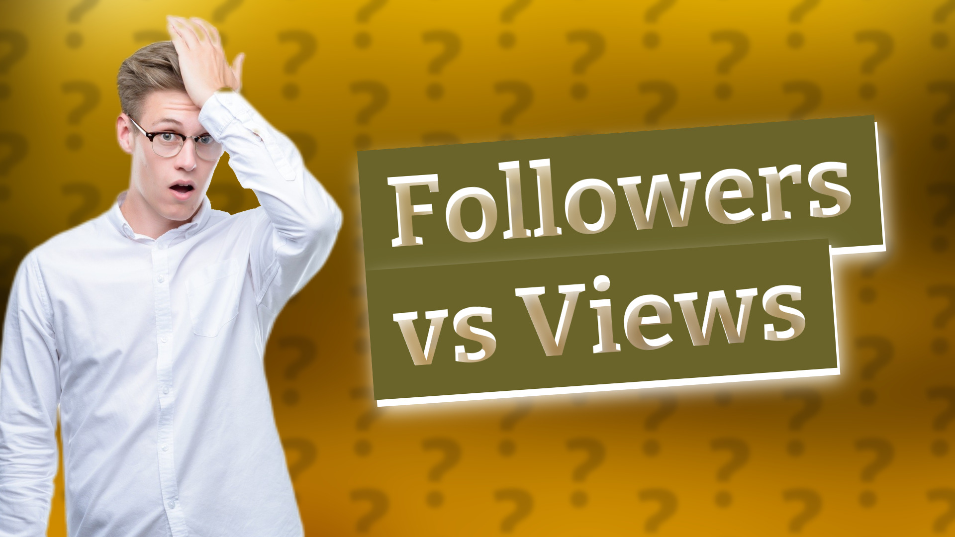 Followers vs Views