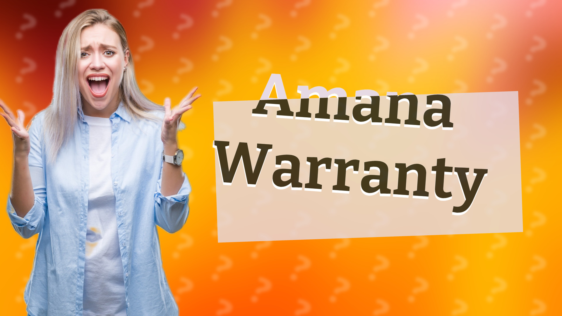 Amana Warranty