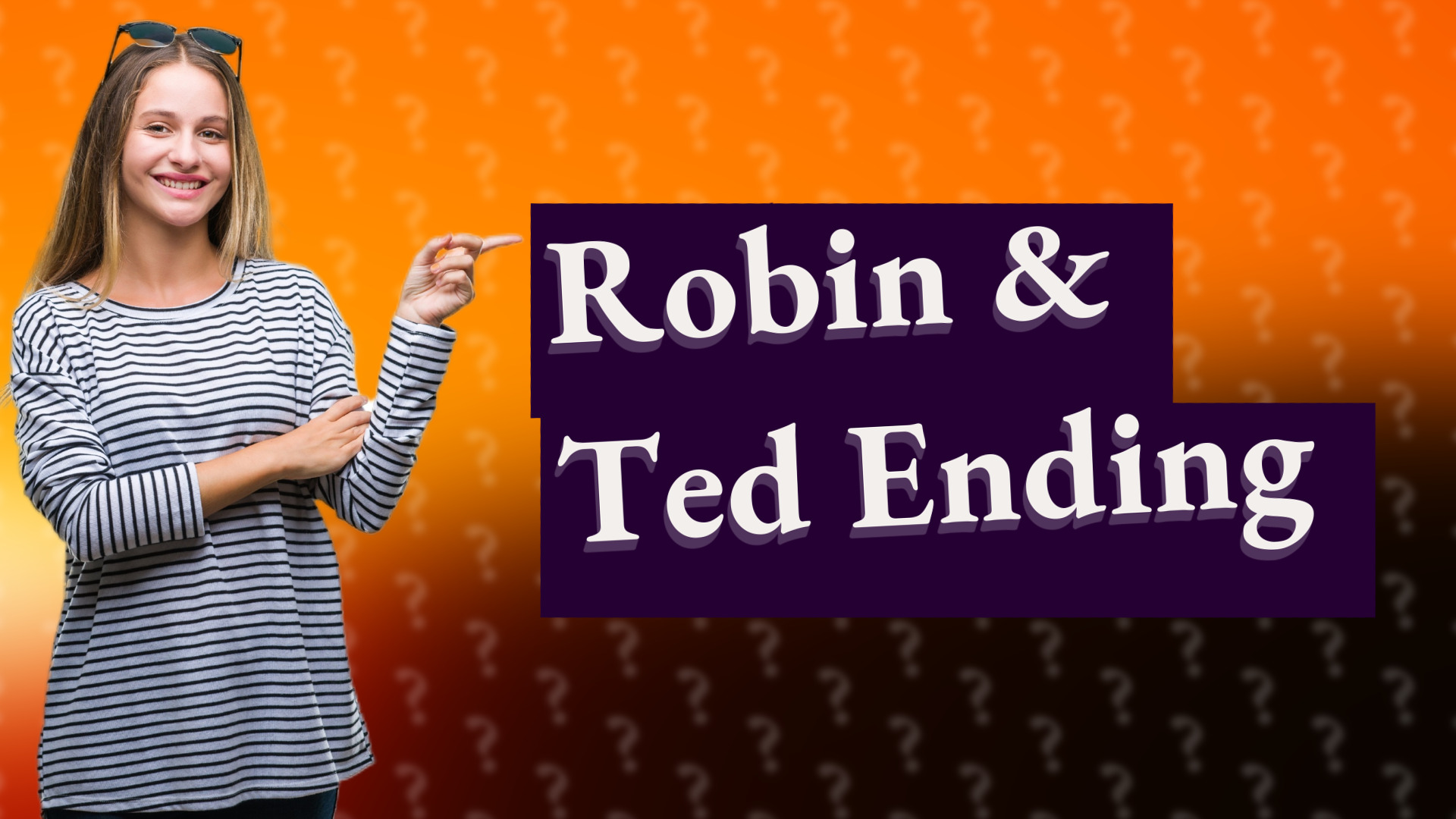 Robin & Ted Ending