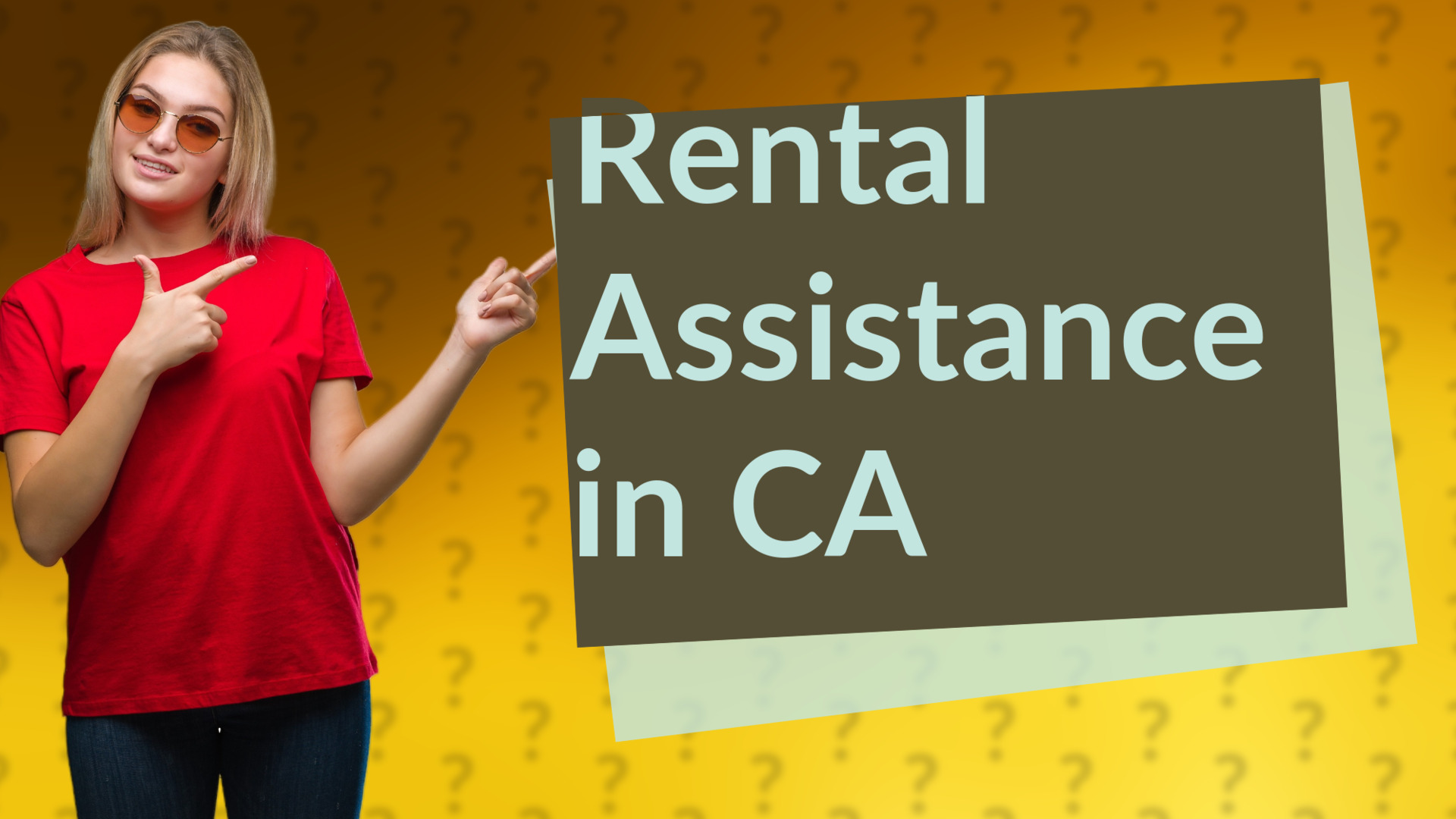 Rental Assistance in CA