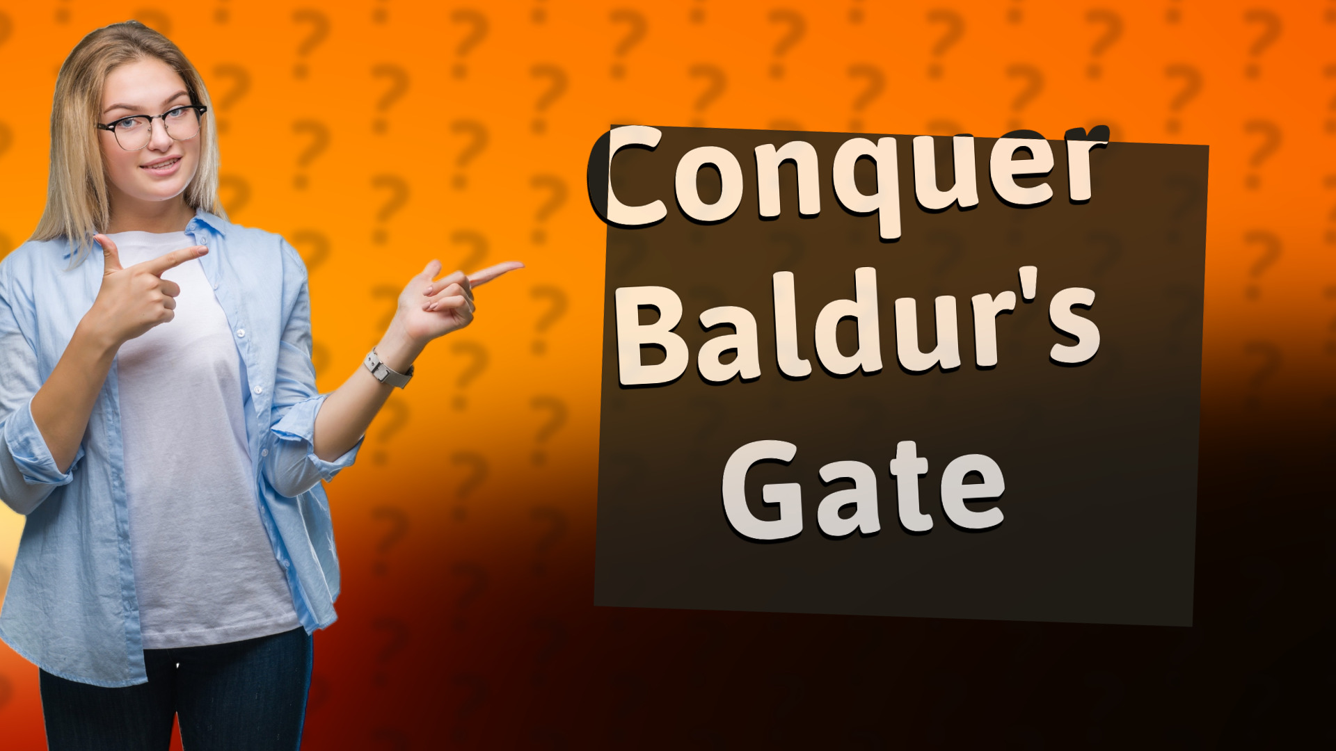 Conquer Baldur's Gate