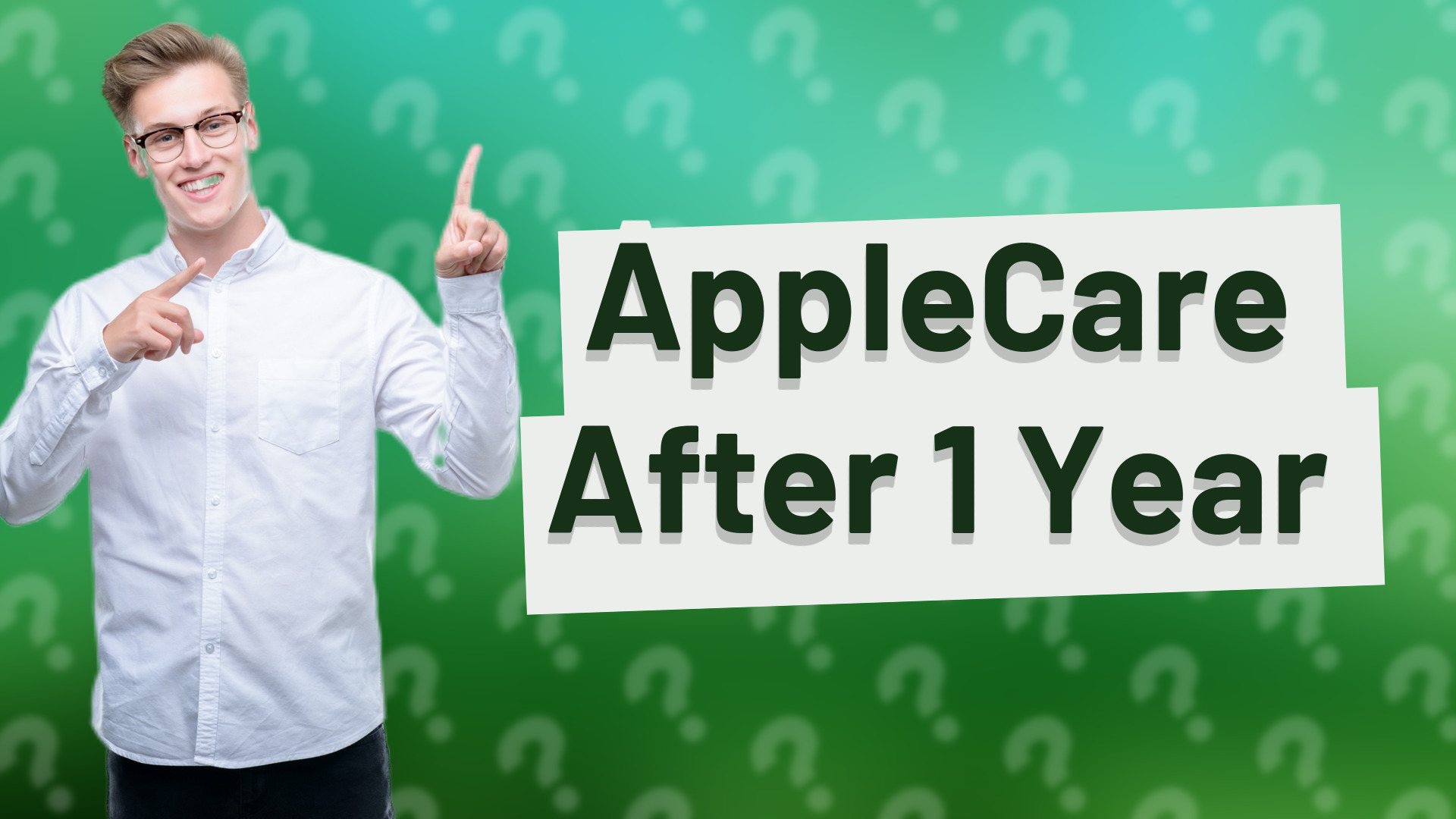 AppleCare After 1 Year