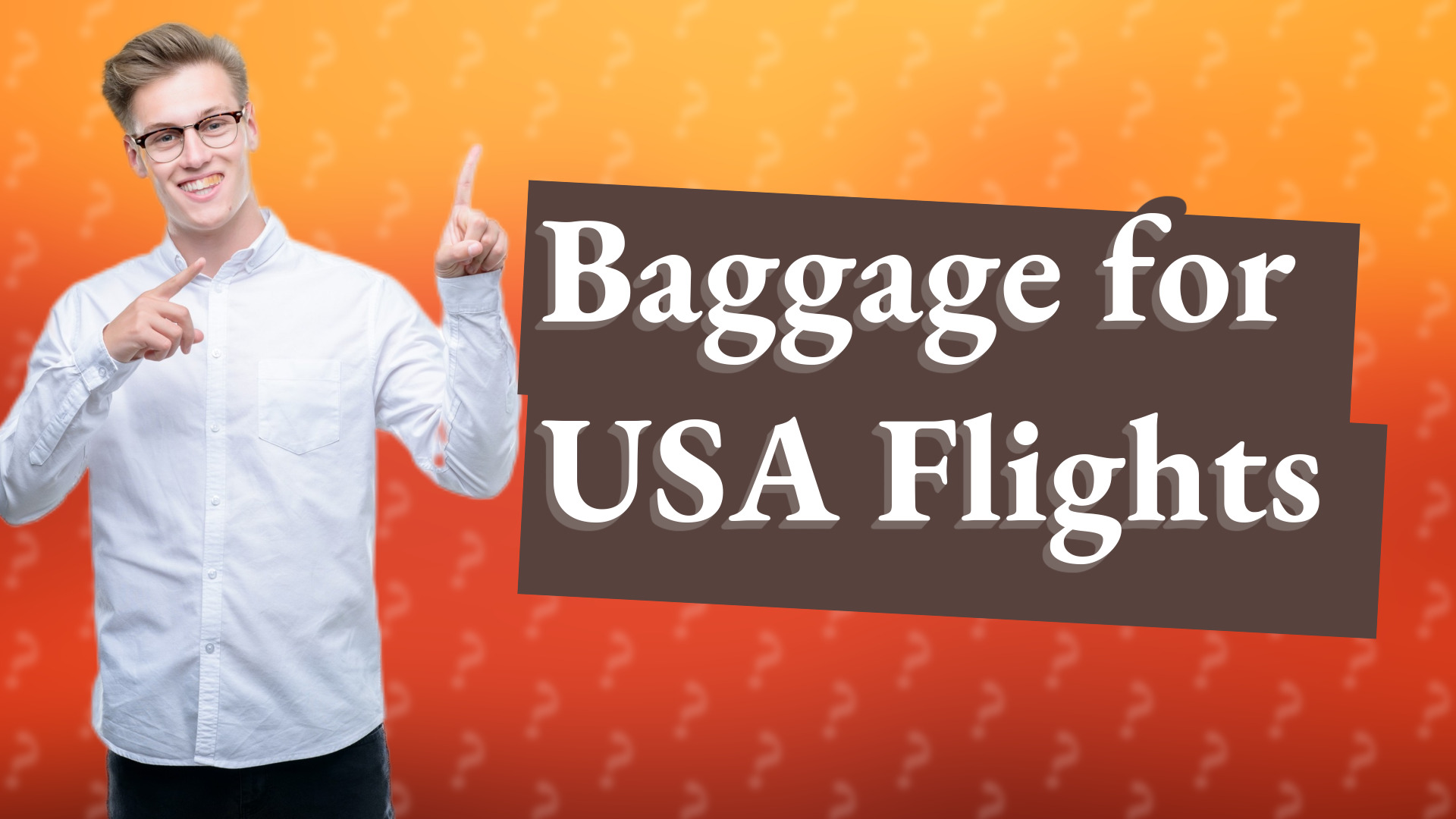 Baggage for USA Flights