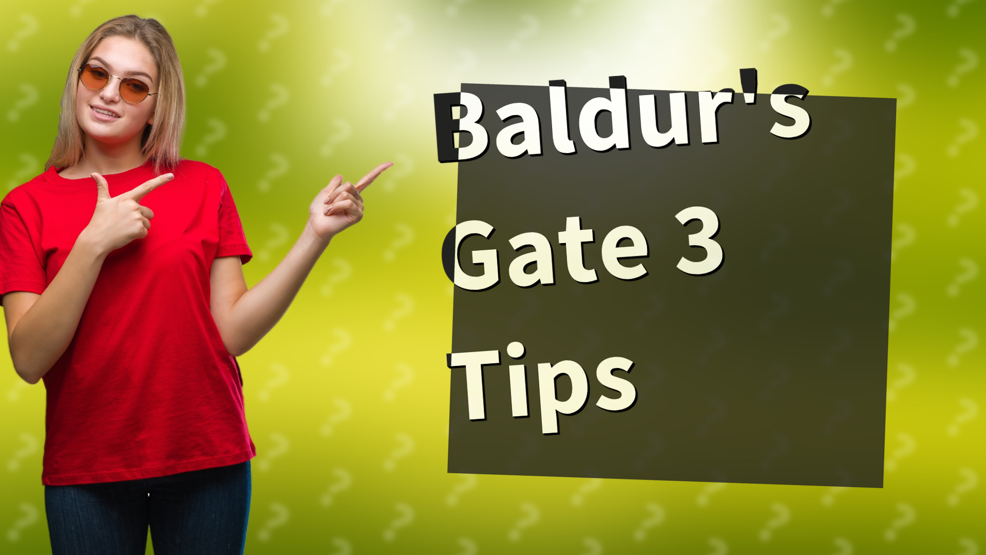 Baldur's Gate 3 Tips