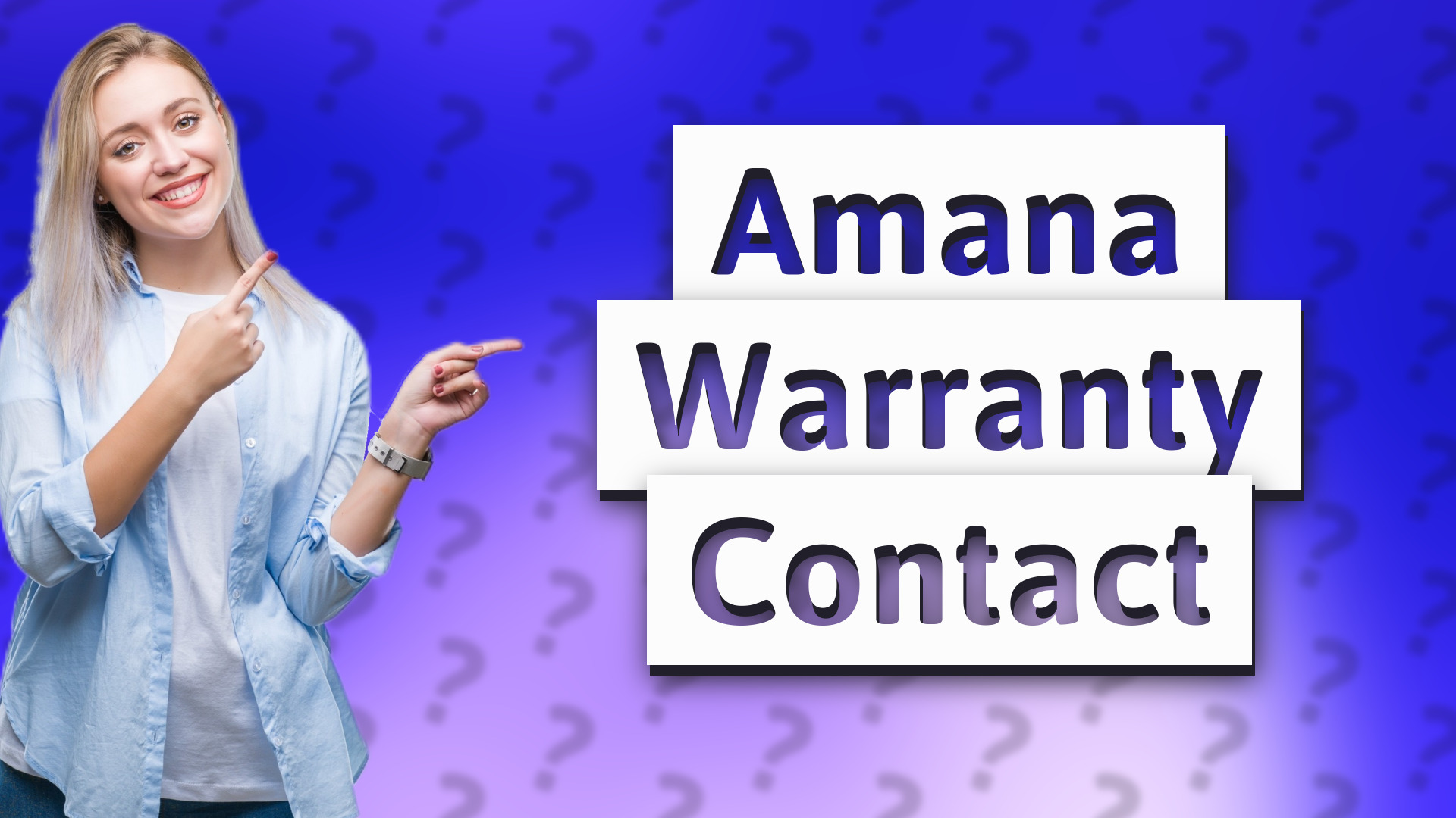 Amana Warranty Contact