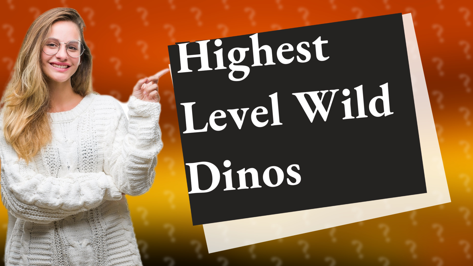 Highest Level Wild Dinos