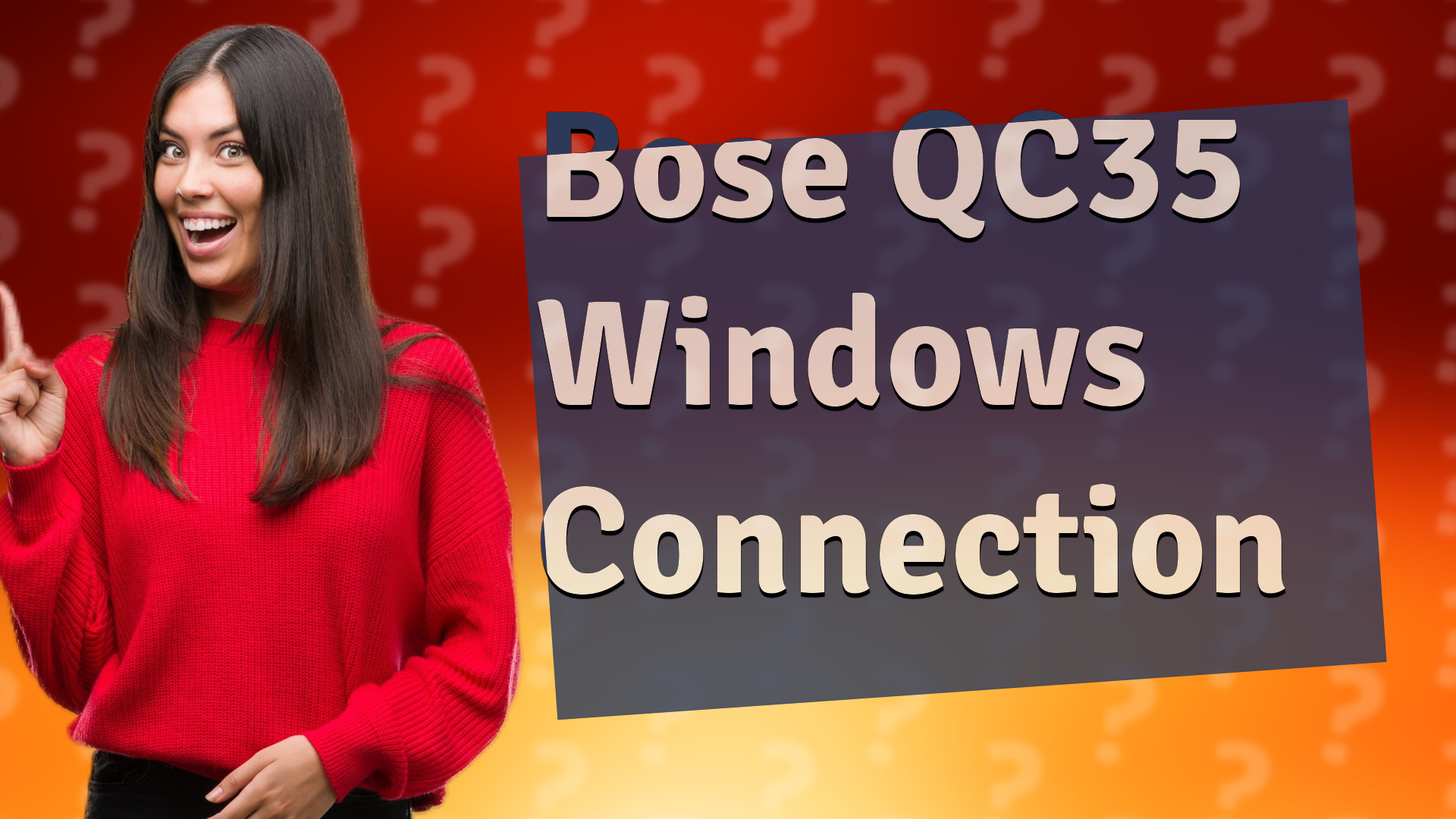Bose QC35 Windows Connection