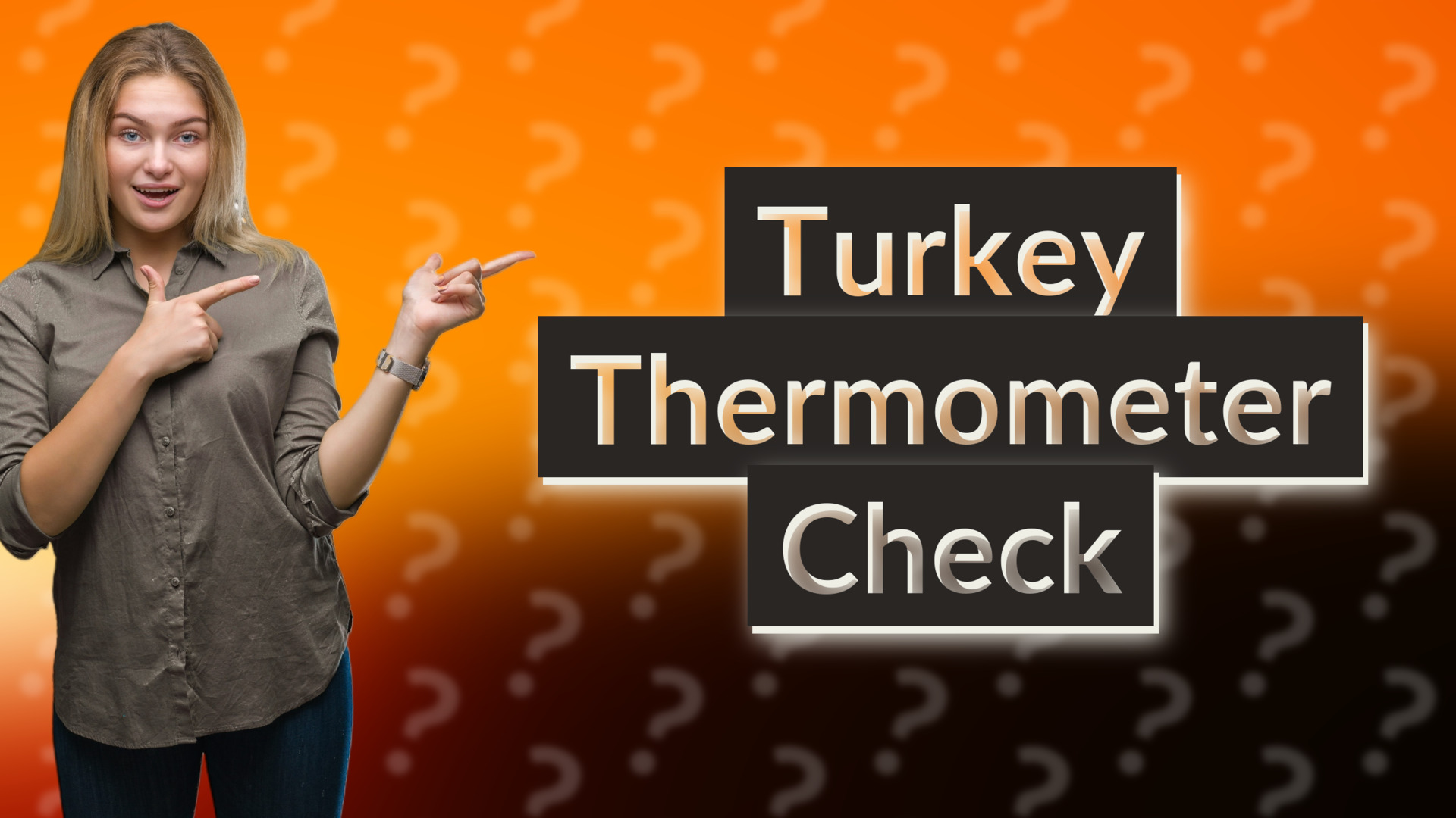 Turkey Thermometer Check