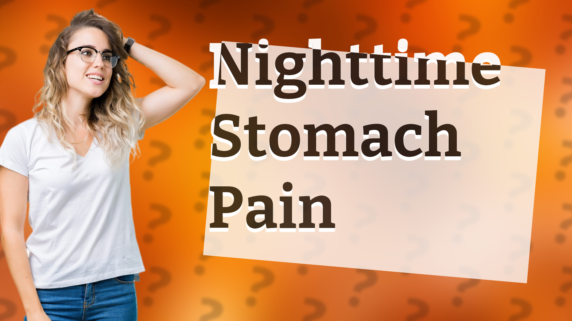 Nighttime Stomach Pain