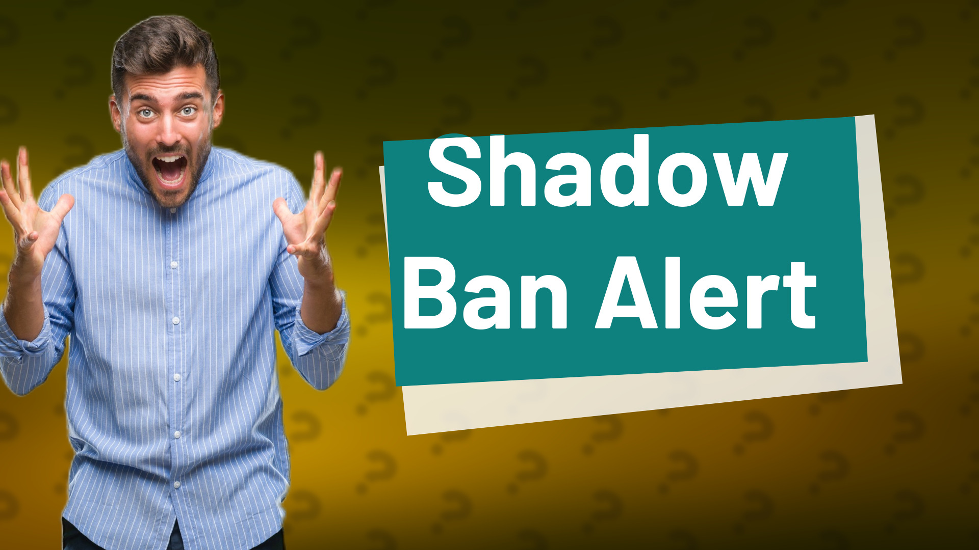 Shadow Ban Alert