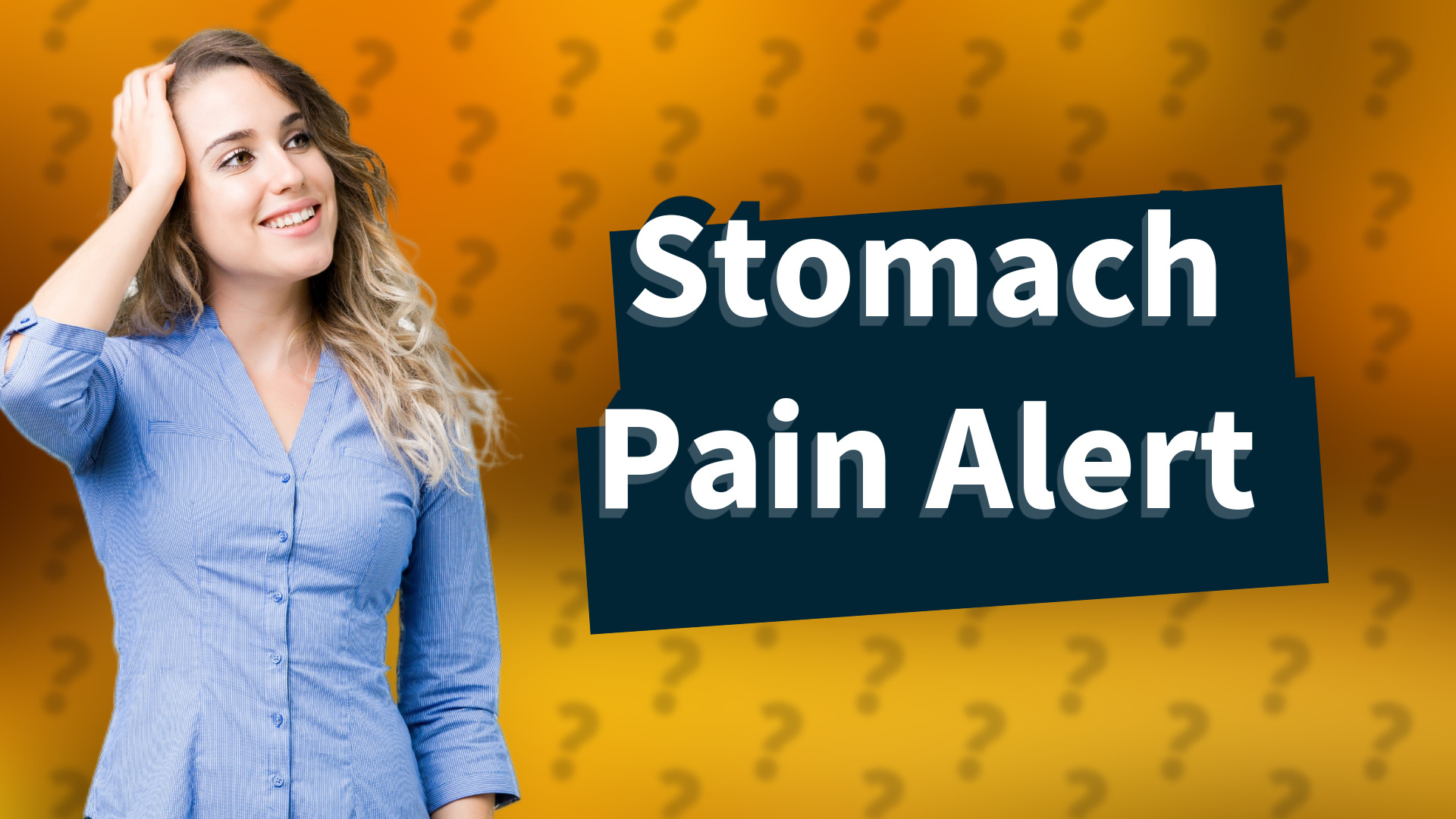 Stomach Pain Alert