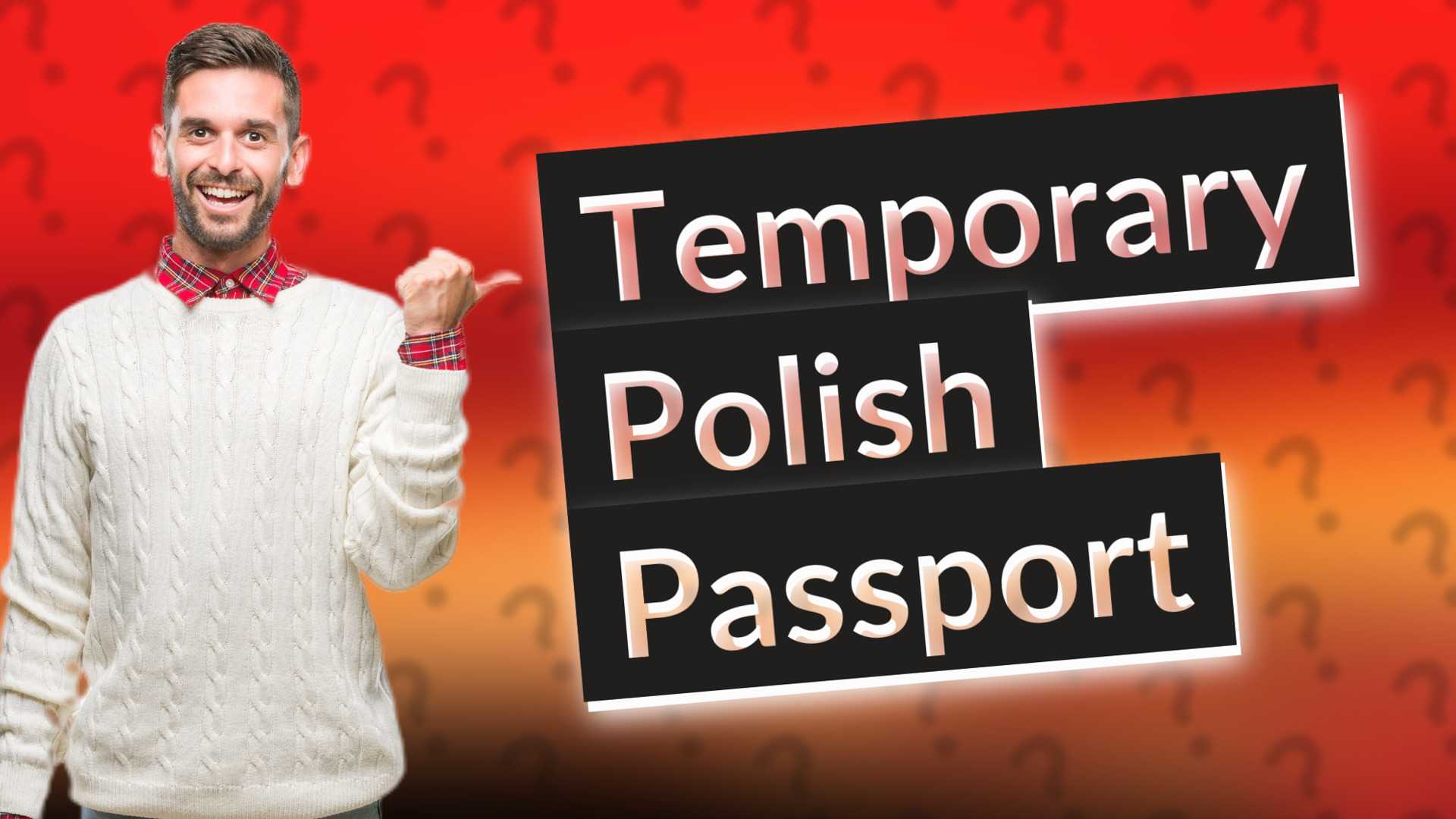 Temporary Polish Passport
