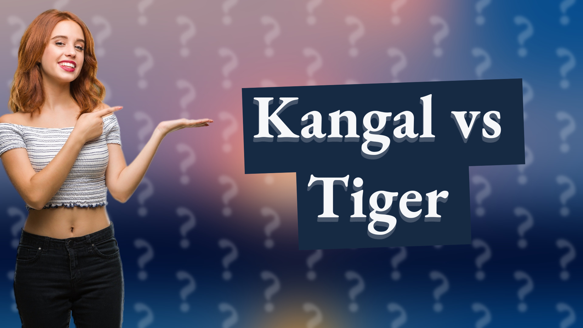 Kangal vs Tiger