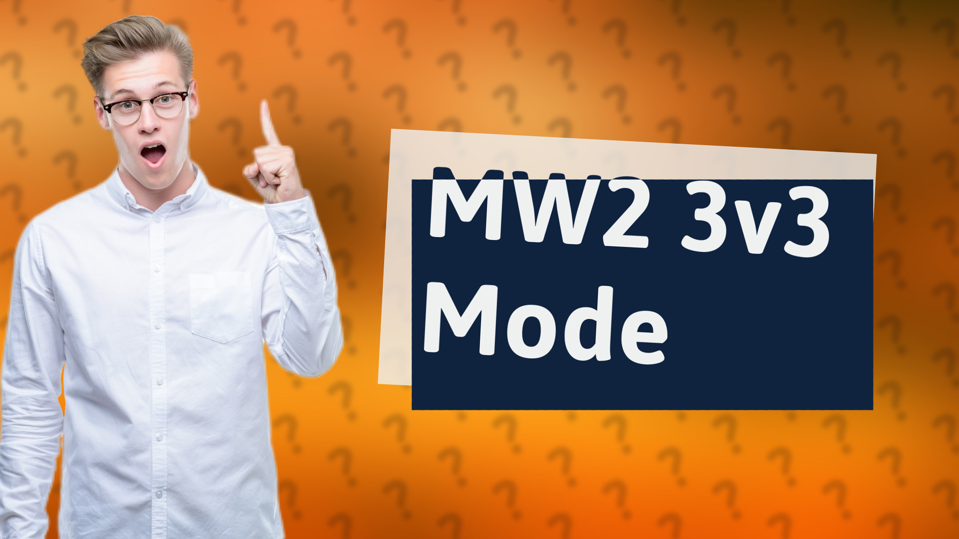 MW2 3v3 Mode