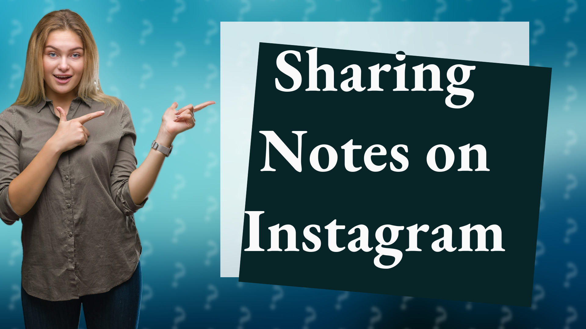 Sharing Notes on Instagram