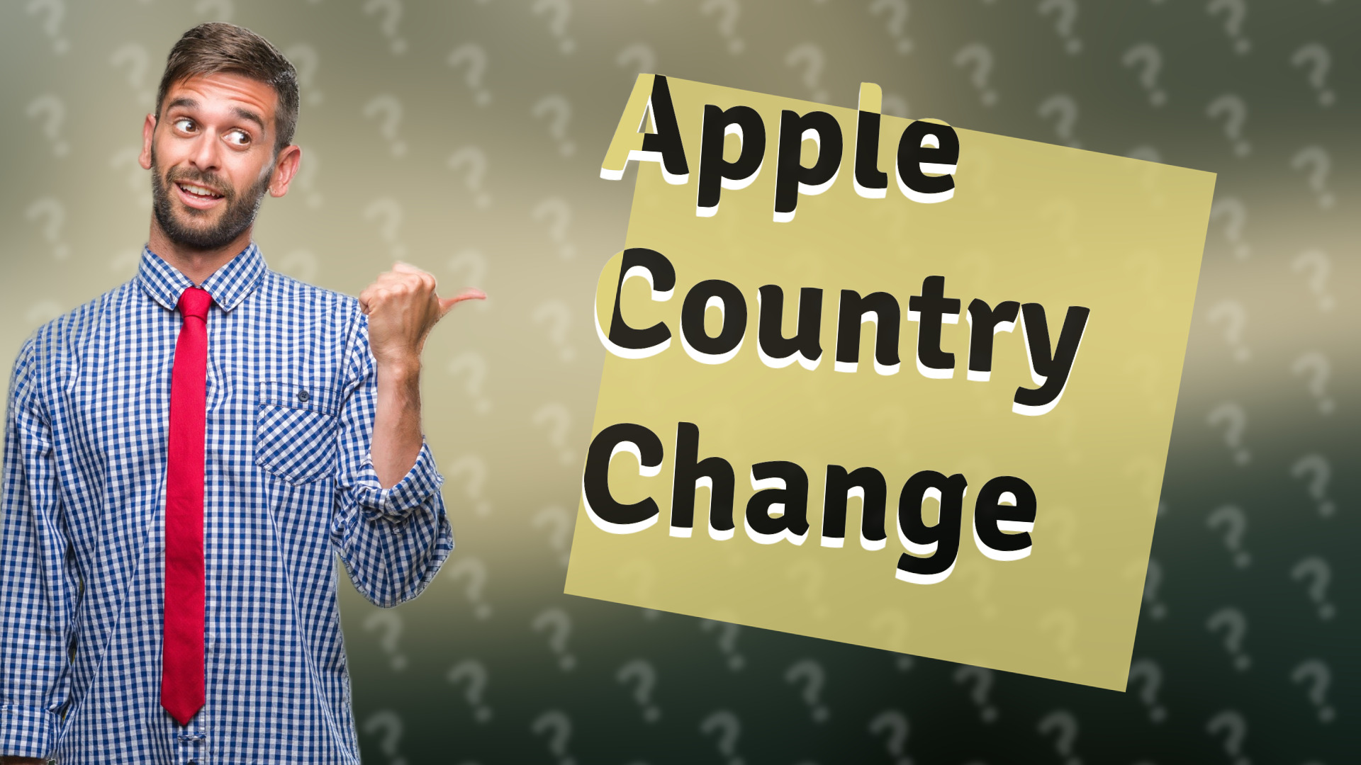 Apple Country Change