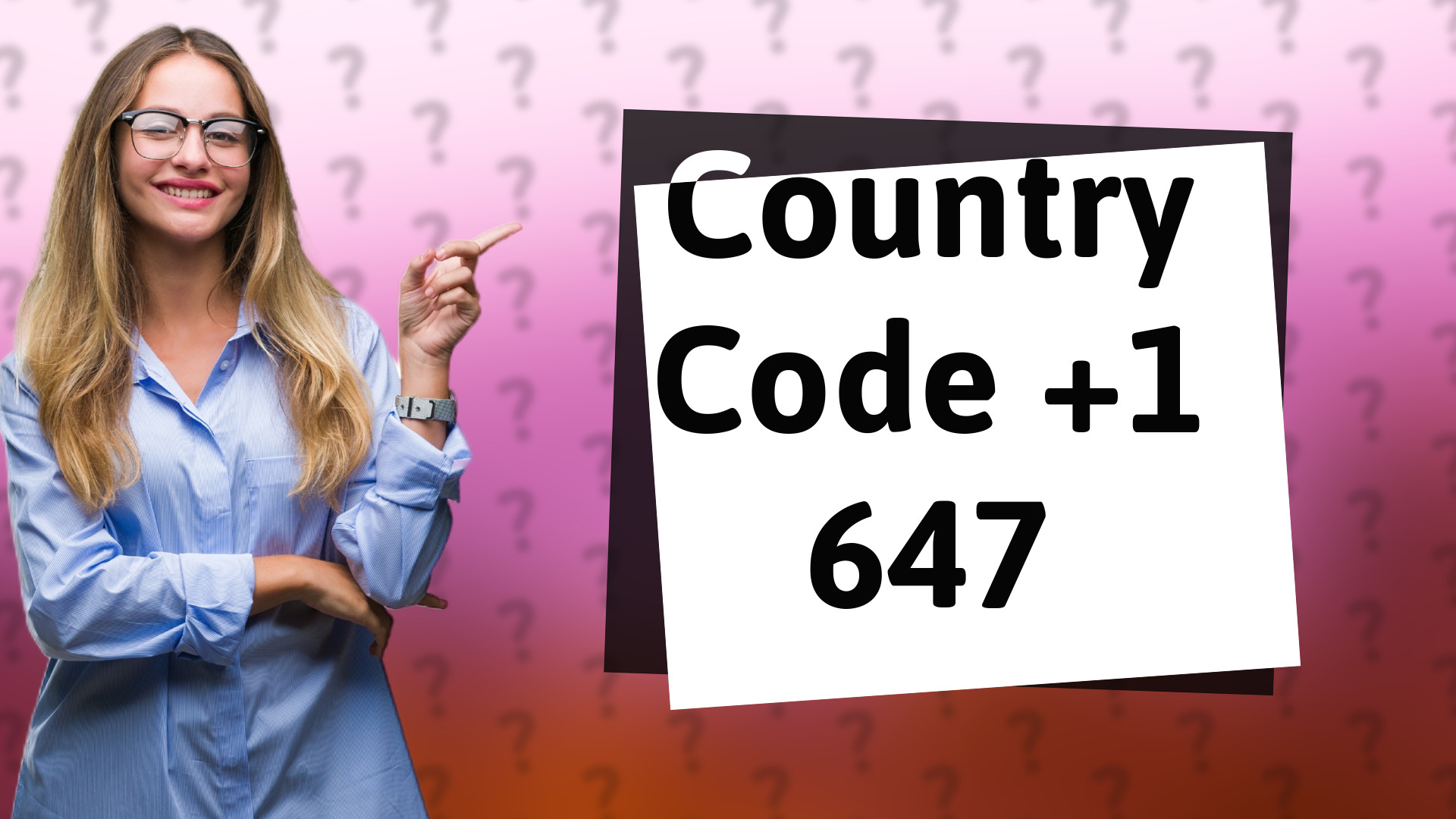 Country Code +1 647