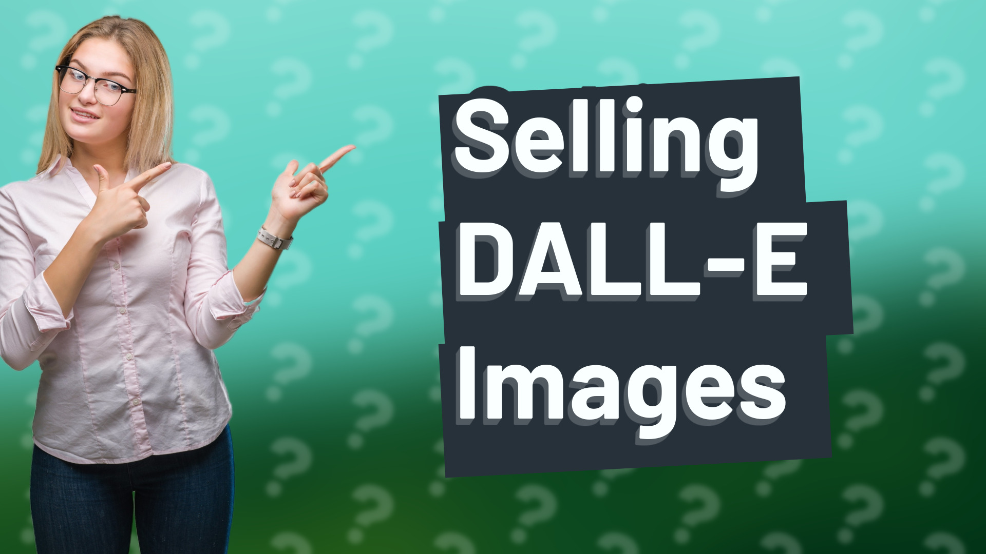 Selling DALL-E Images