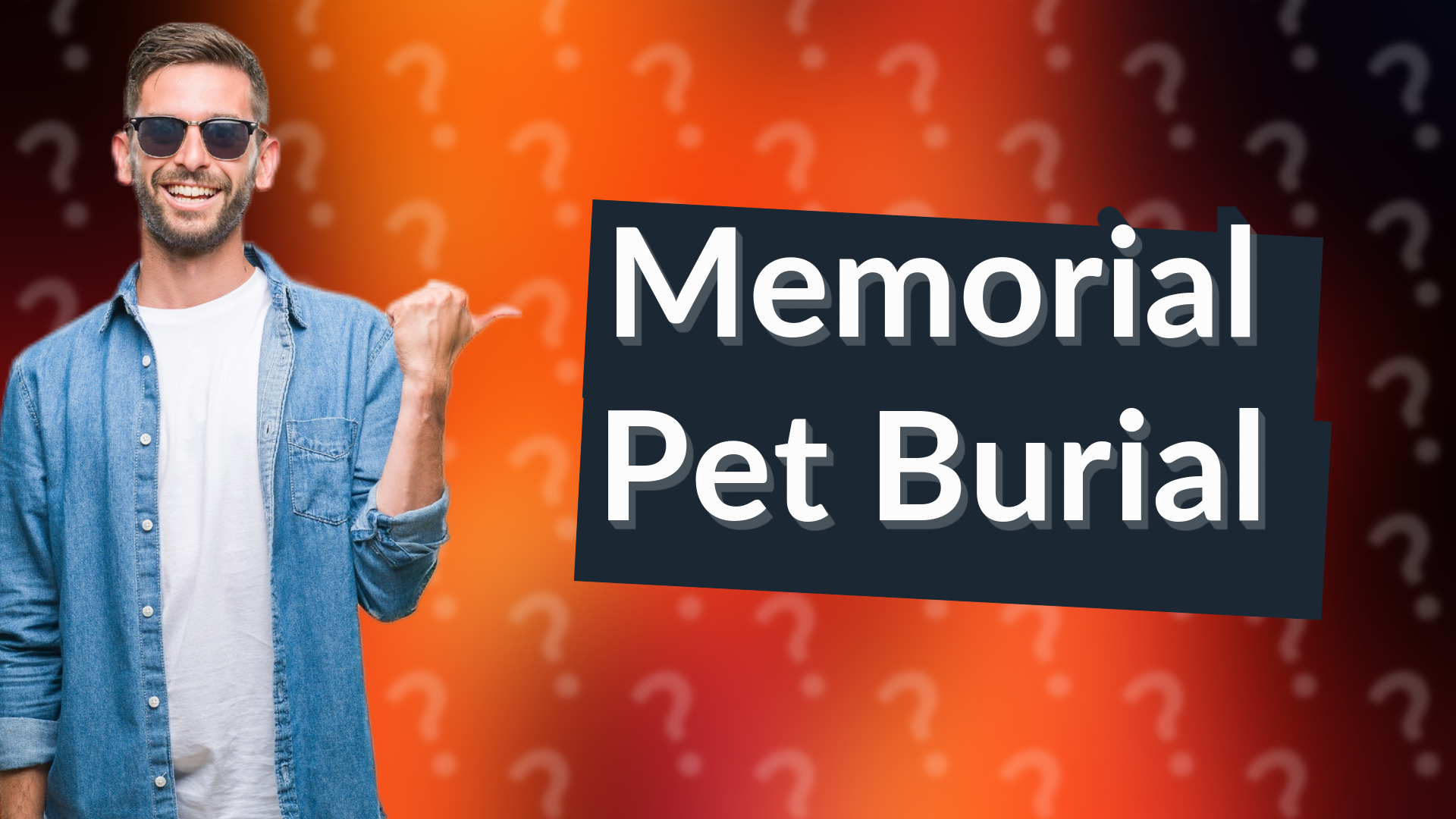 Memorial Pet Burial