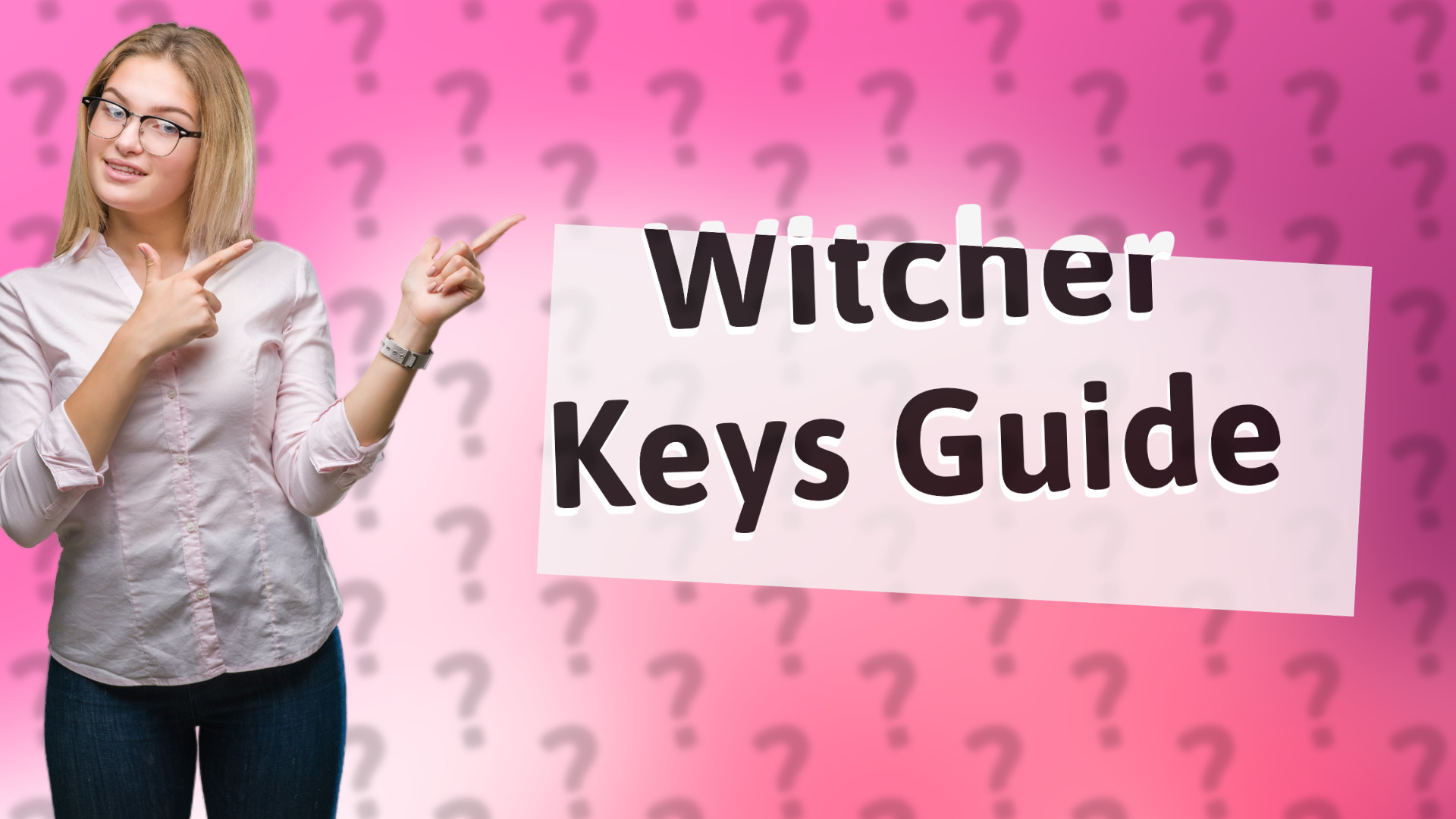 Witcher Keys Guide