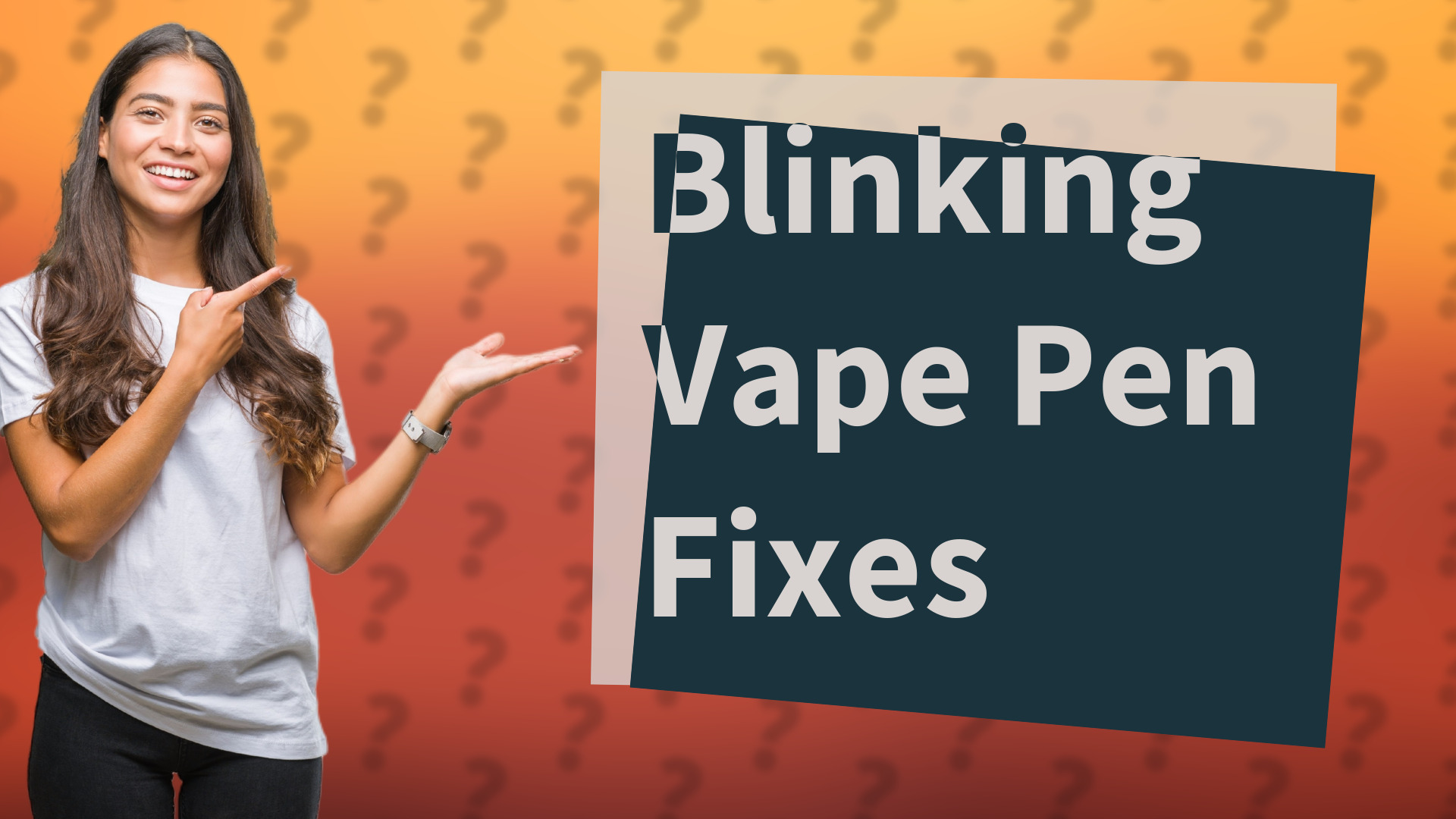 Blinking Vape Pen Fixes