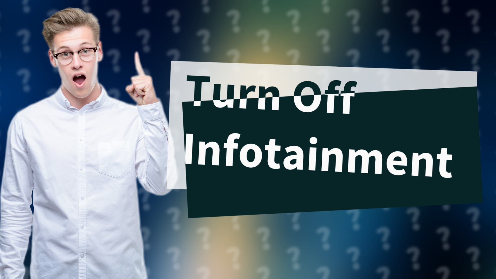 Turn Off Infotainment