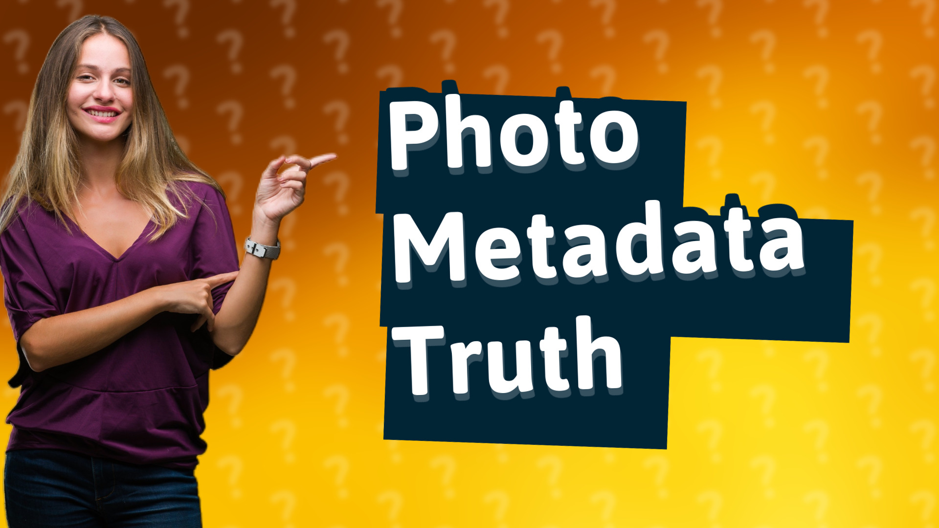 Photo Metadata Truth