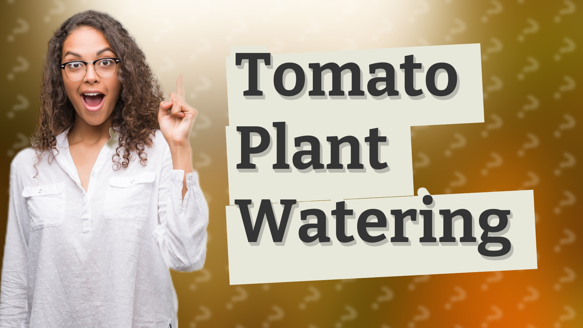 Tomato Plant Watering