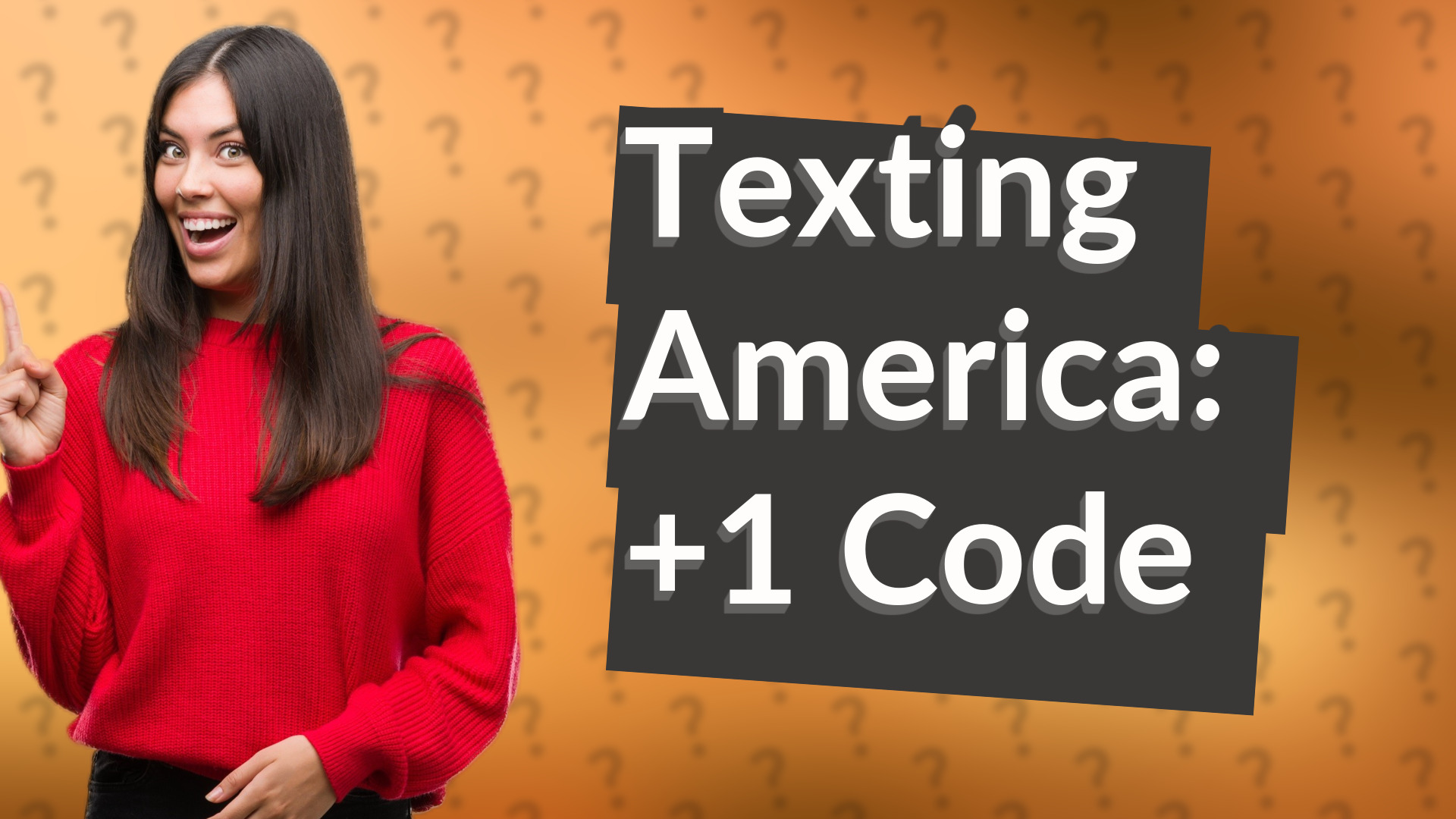Texting America: +1 Code