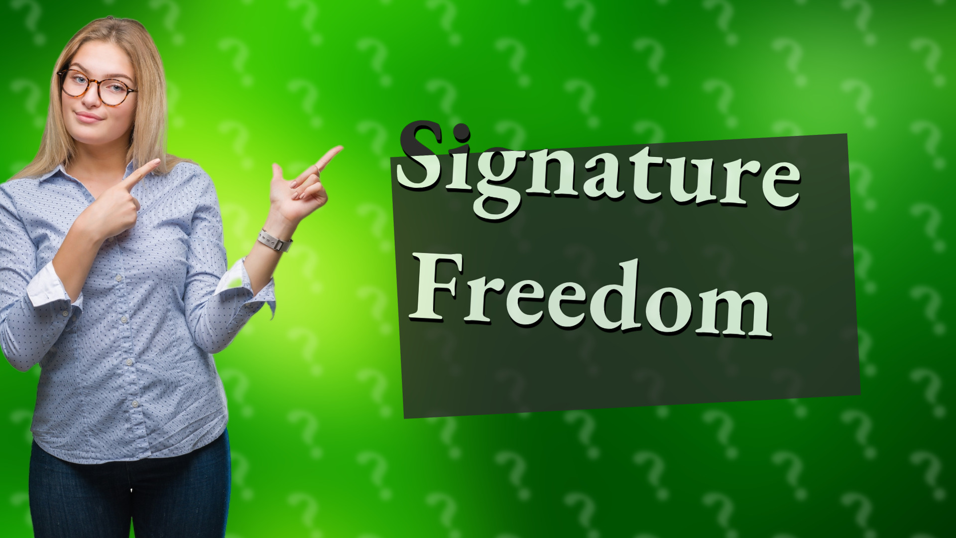 Signature Freedom
