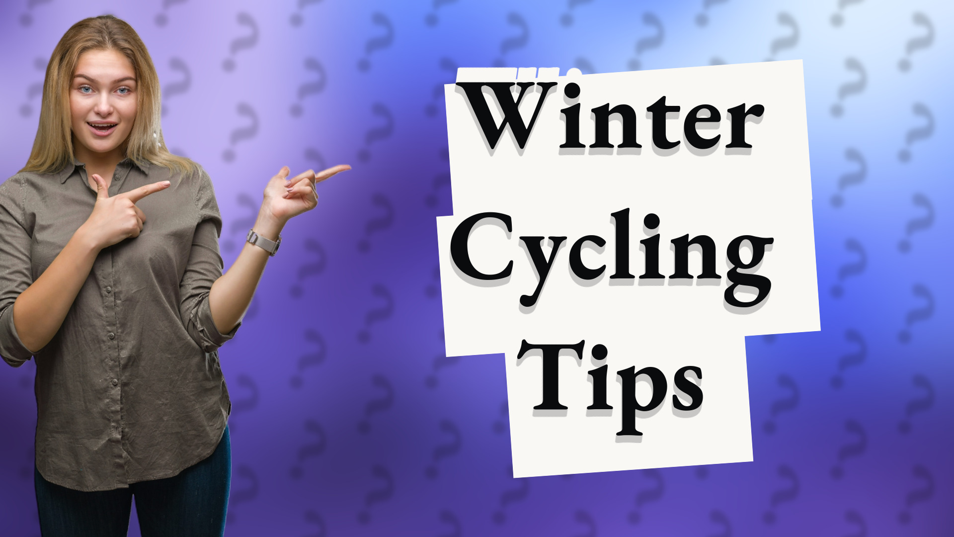 Winter Cycling Tips