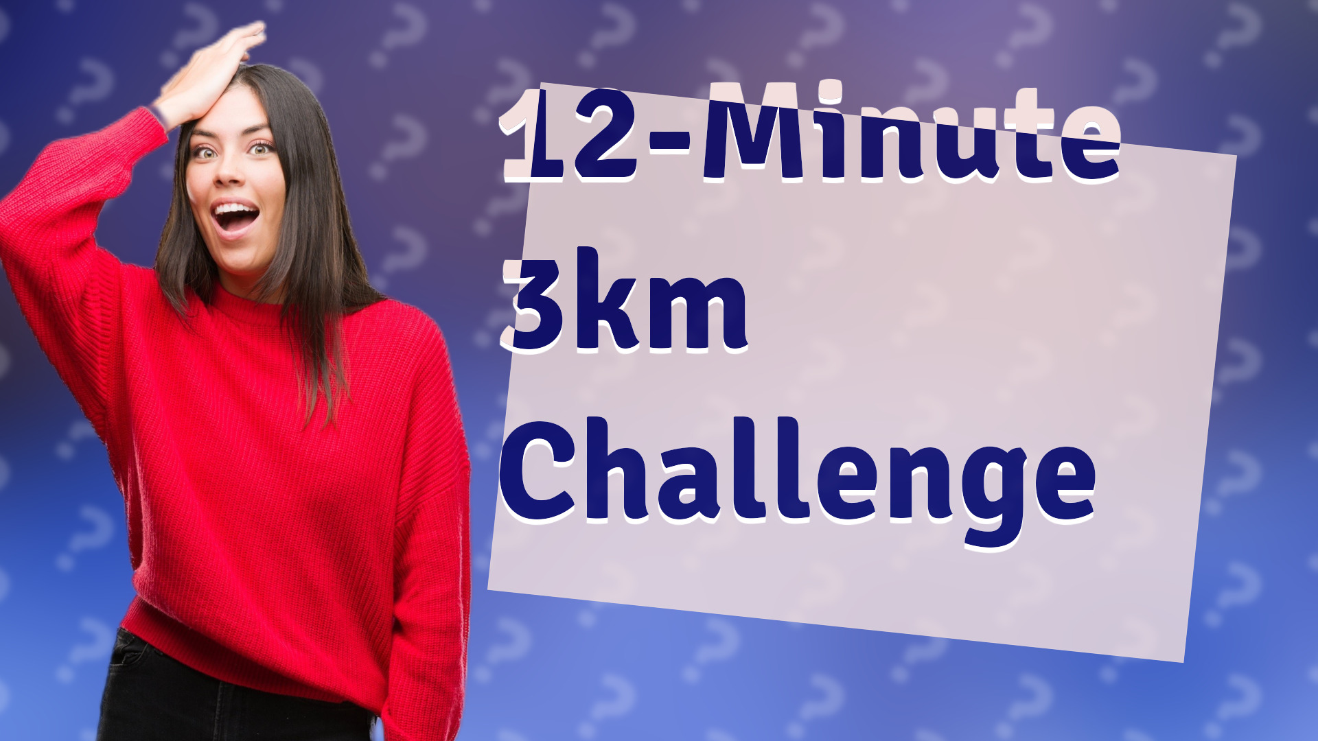 12-Minute 3km Challenge